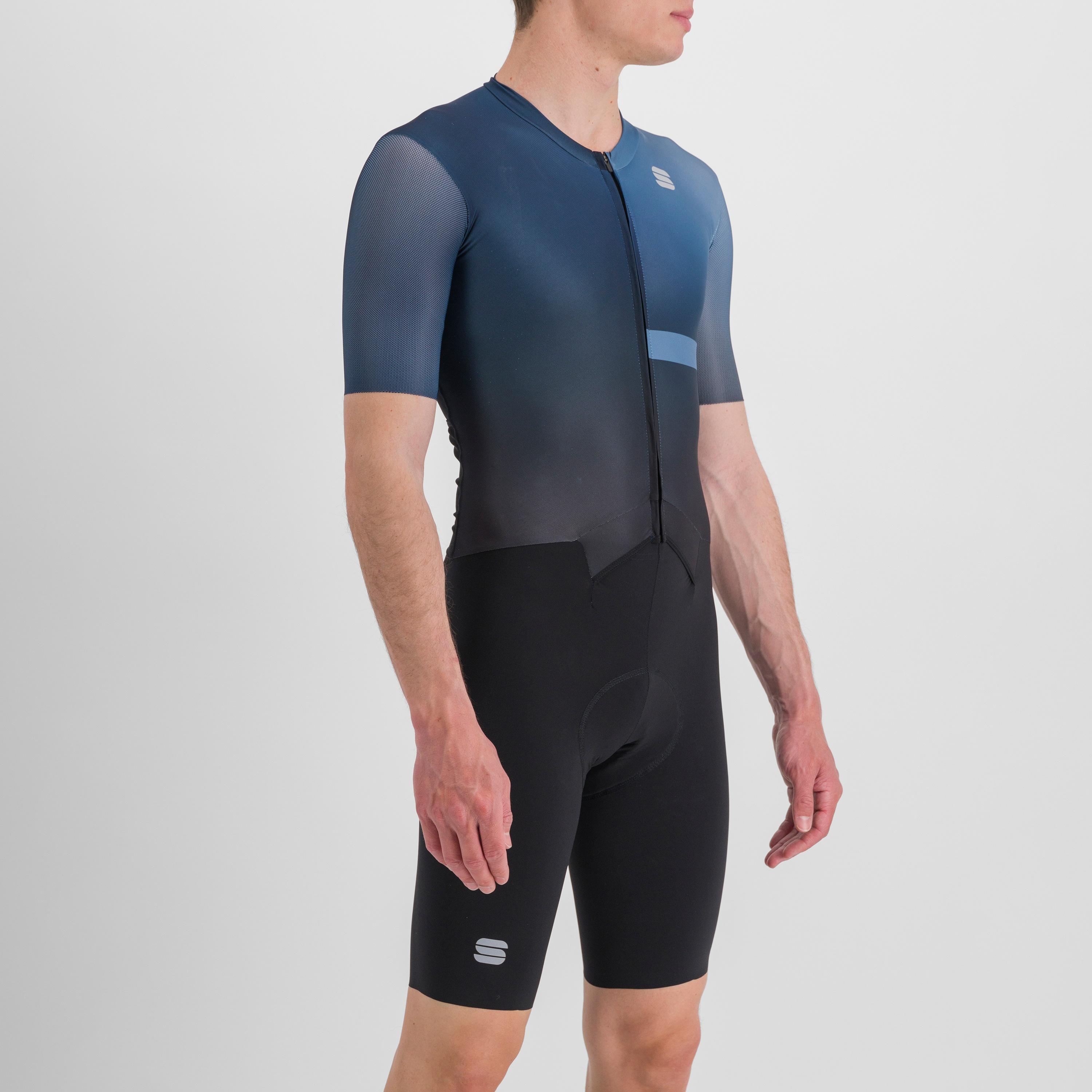 Bomber suit - black galaxy blue - sportful