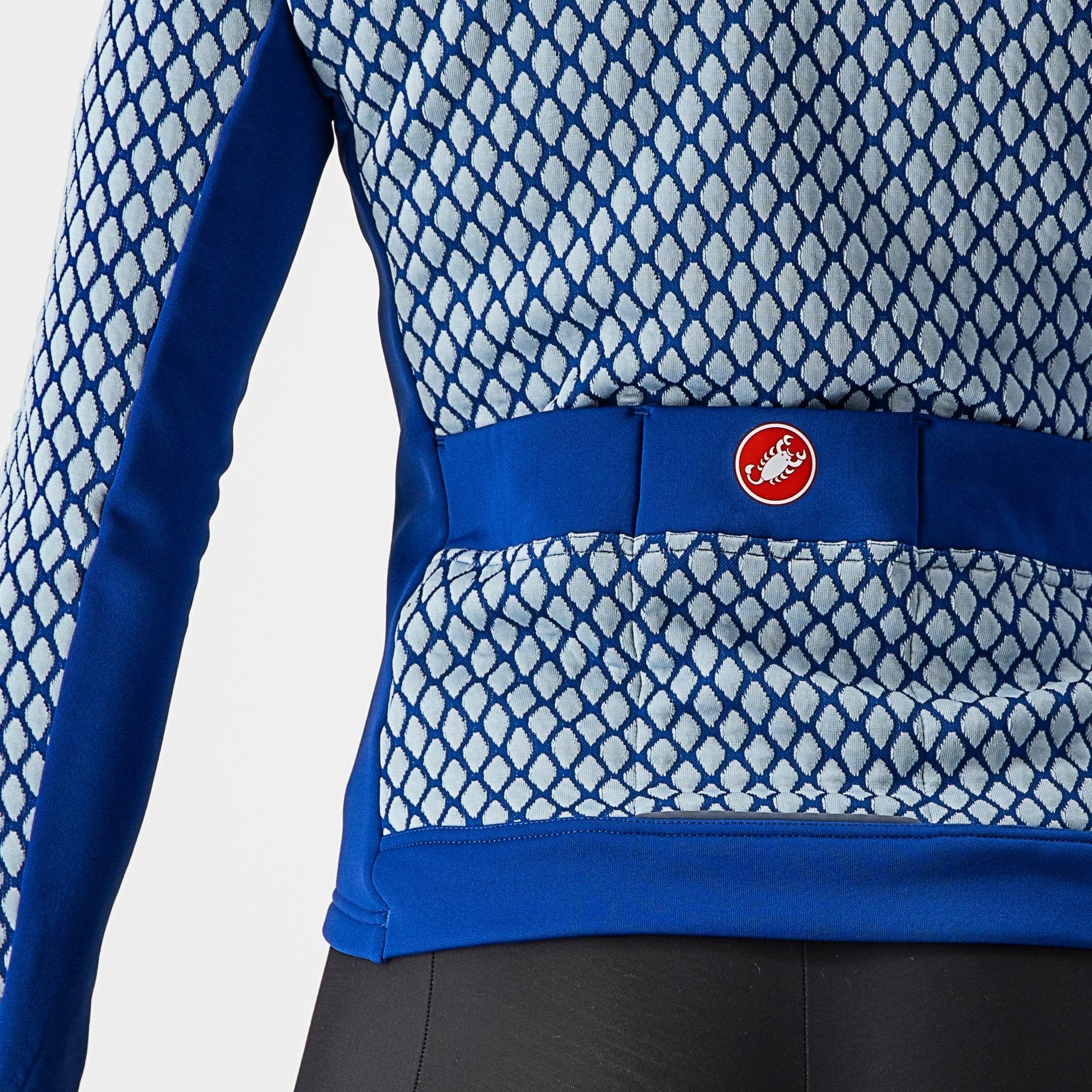 Sfida 2 jersey fz - sodalite blue/sterling blue - castelli
