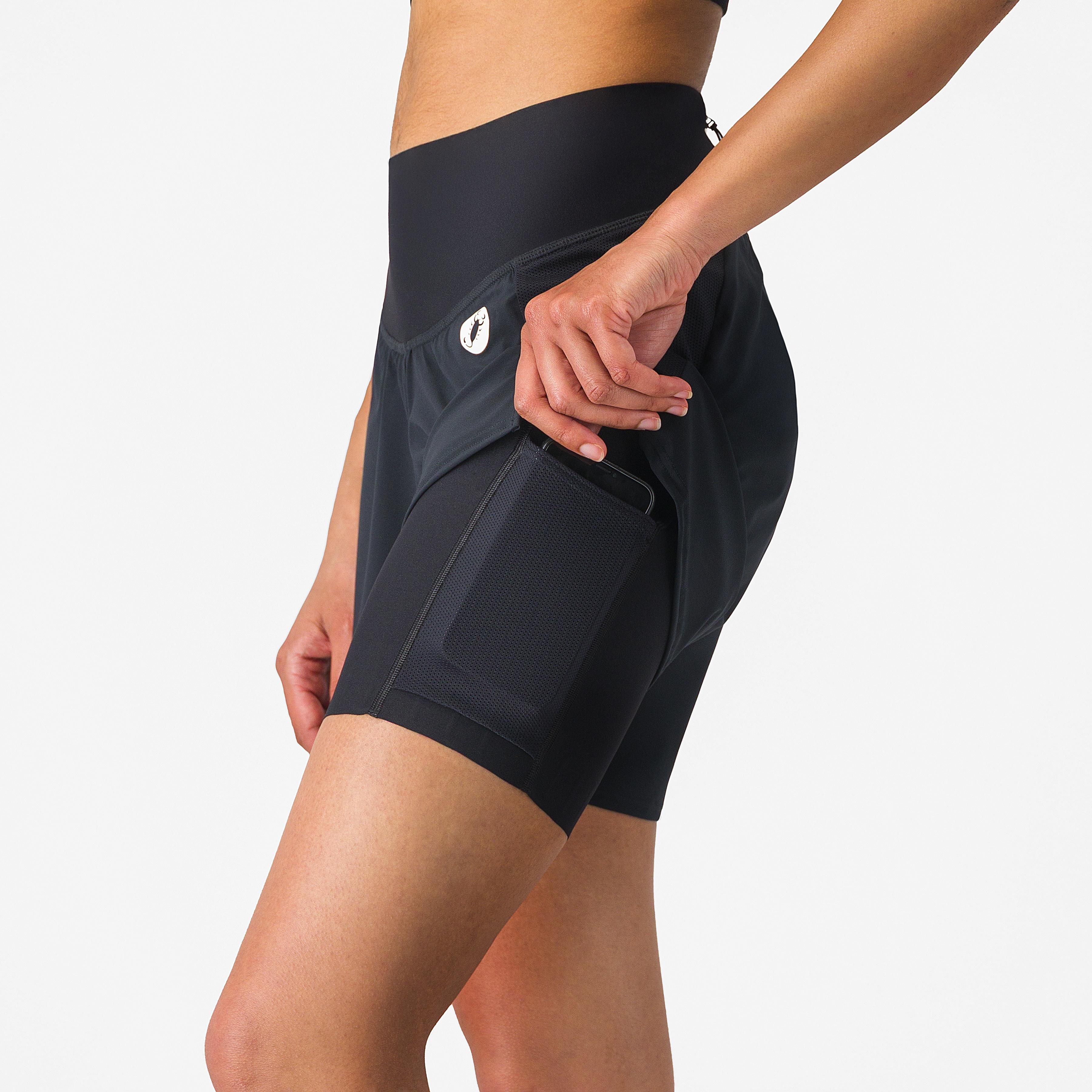 Movement travel short - black - castelli