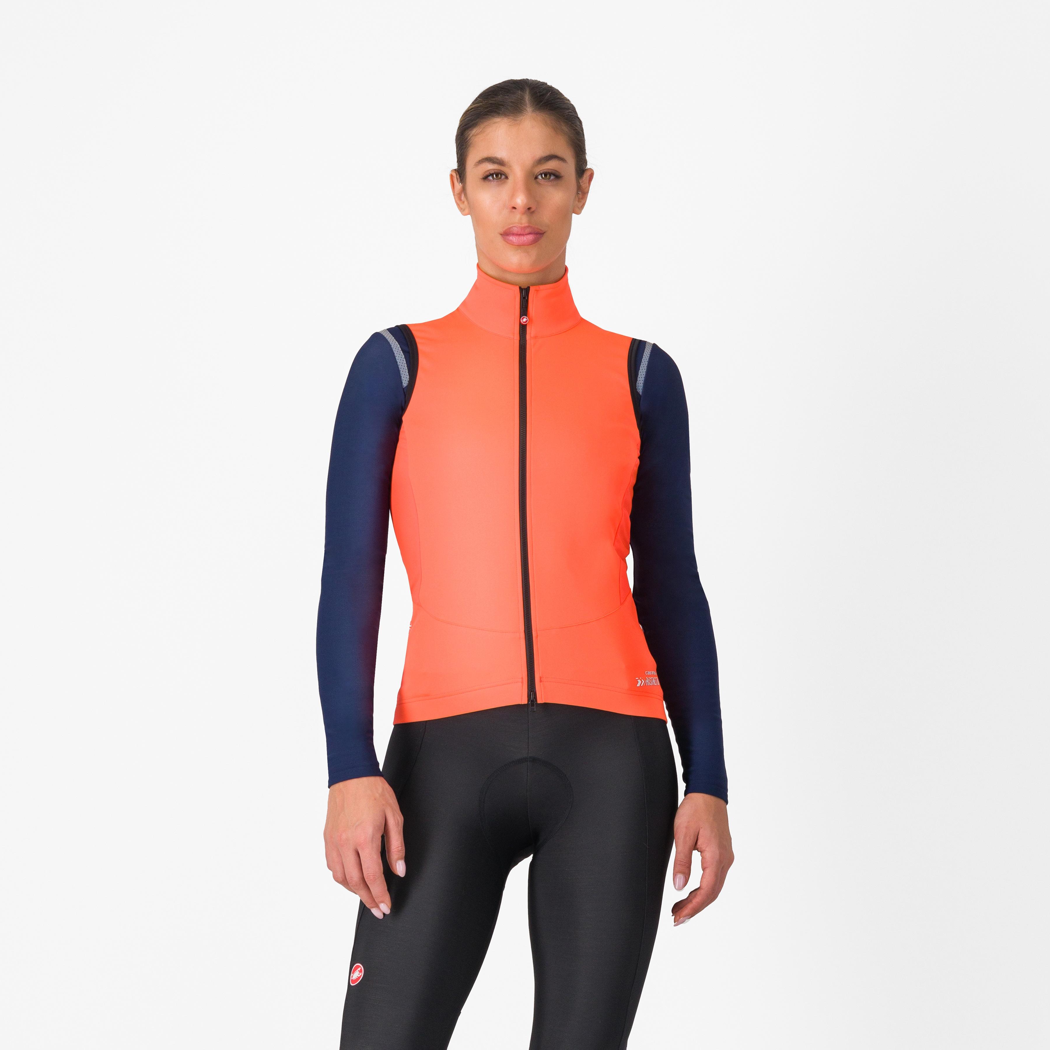 Perfetto air w vest - brilliant pink - castelli