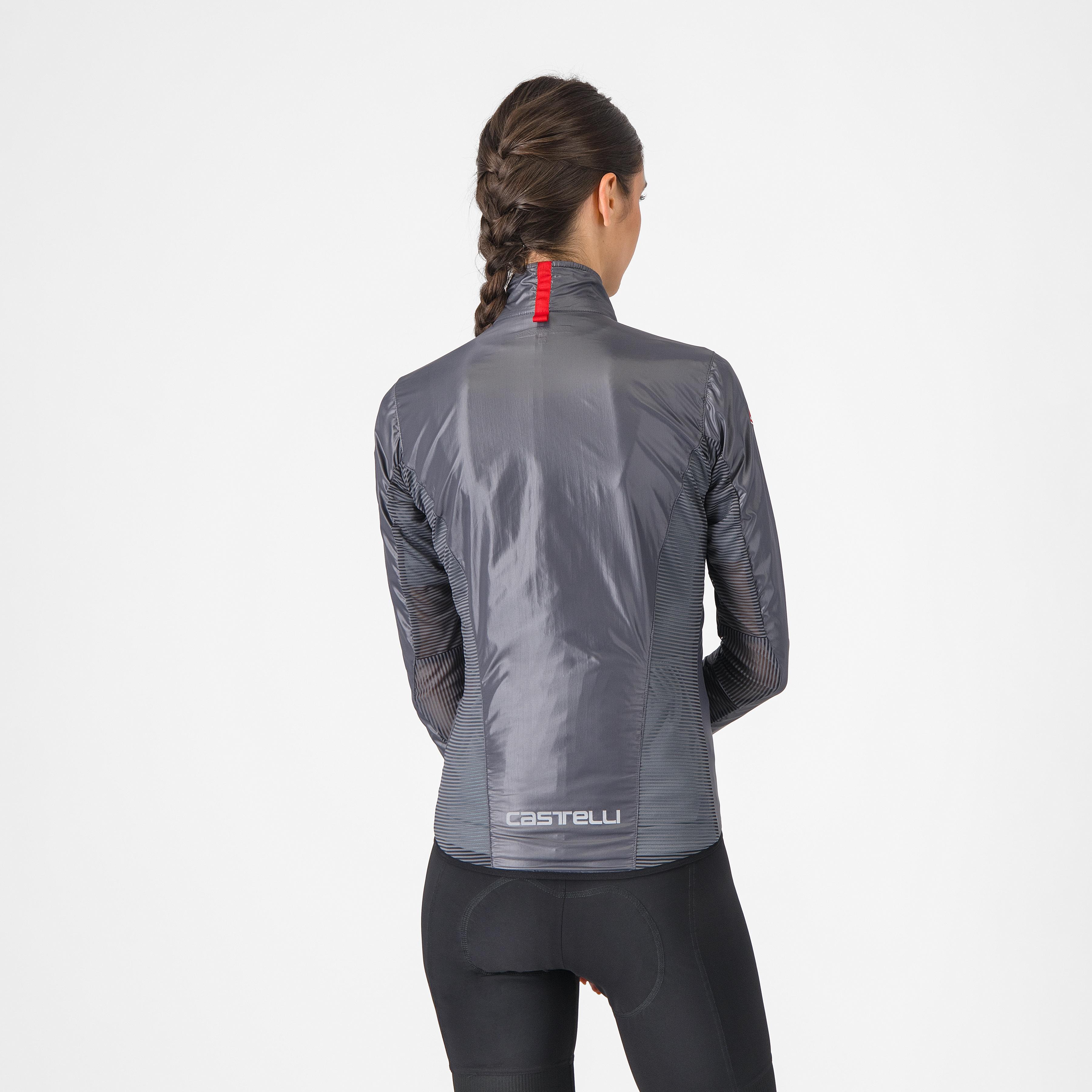 Aria shell w jacket - dark gray - castelli