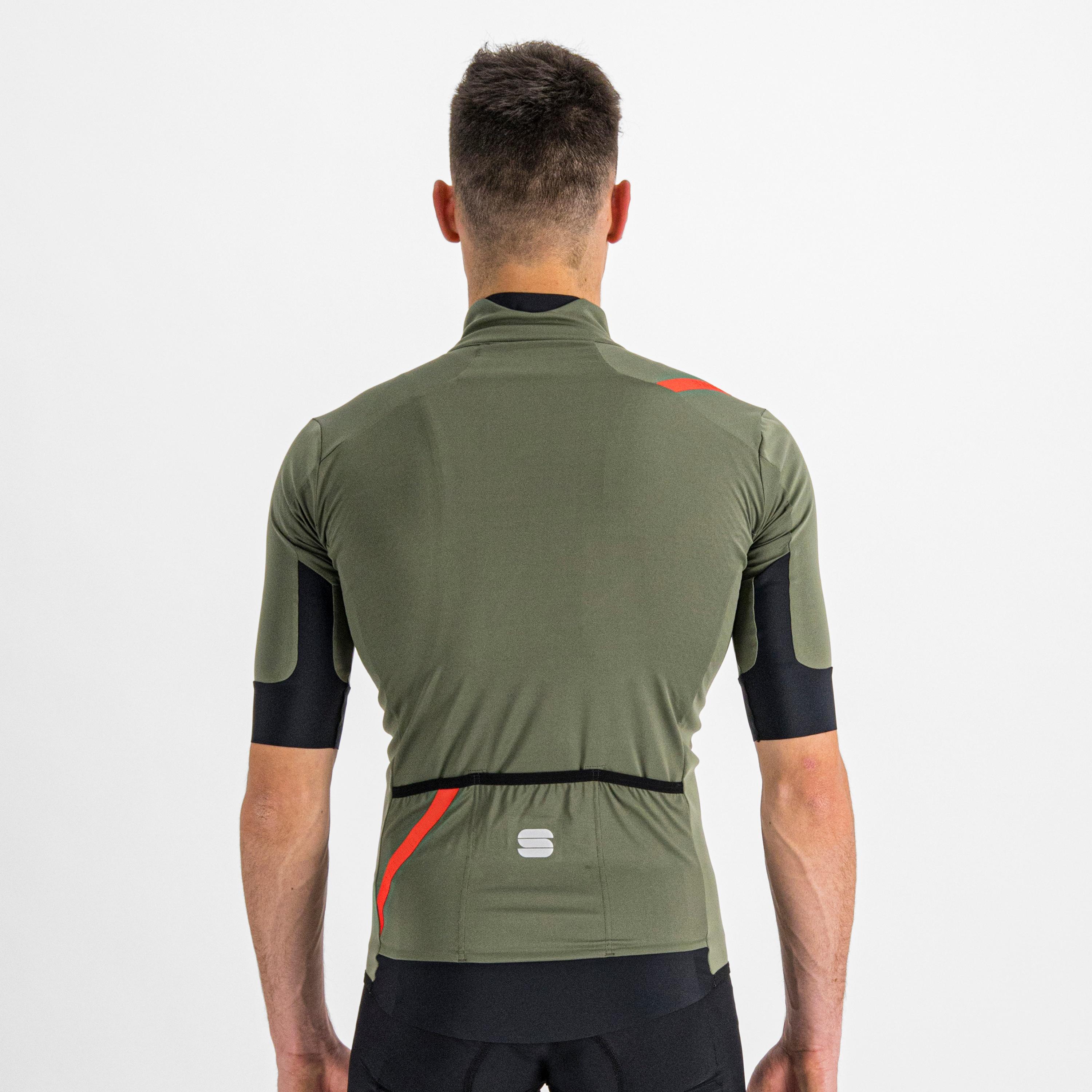 Fiandre light no rain jacket short sleeve - beetle - sportful