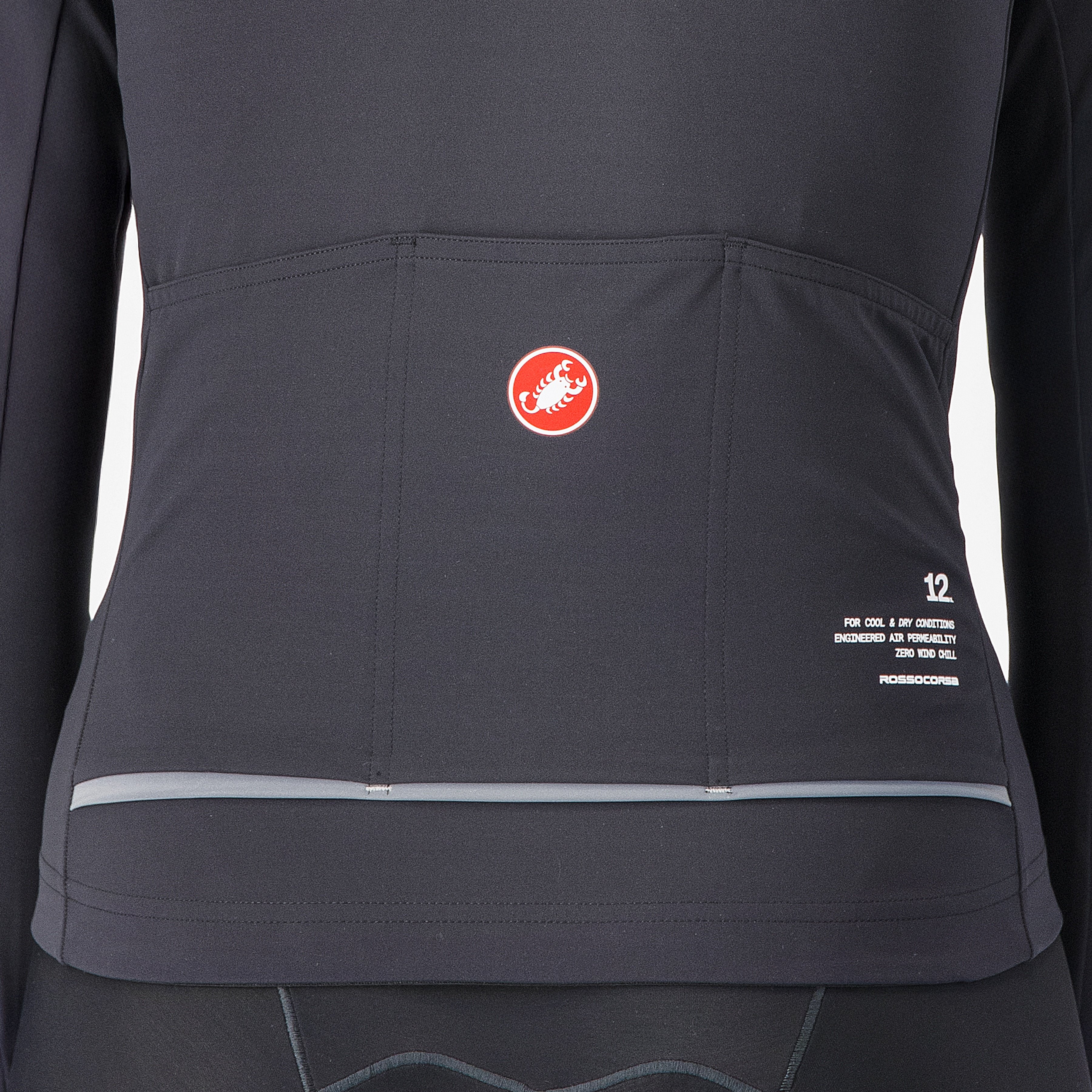 Do,di,ci, w jacket - light black - castelli