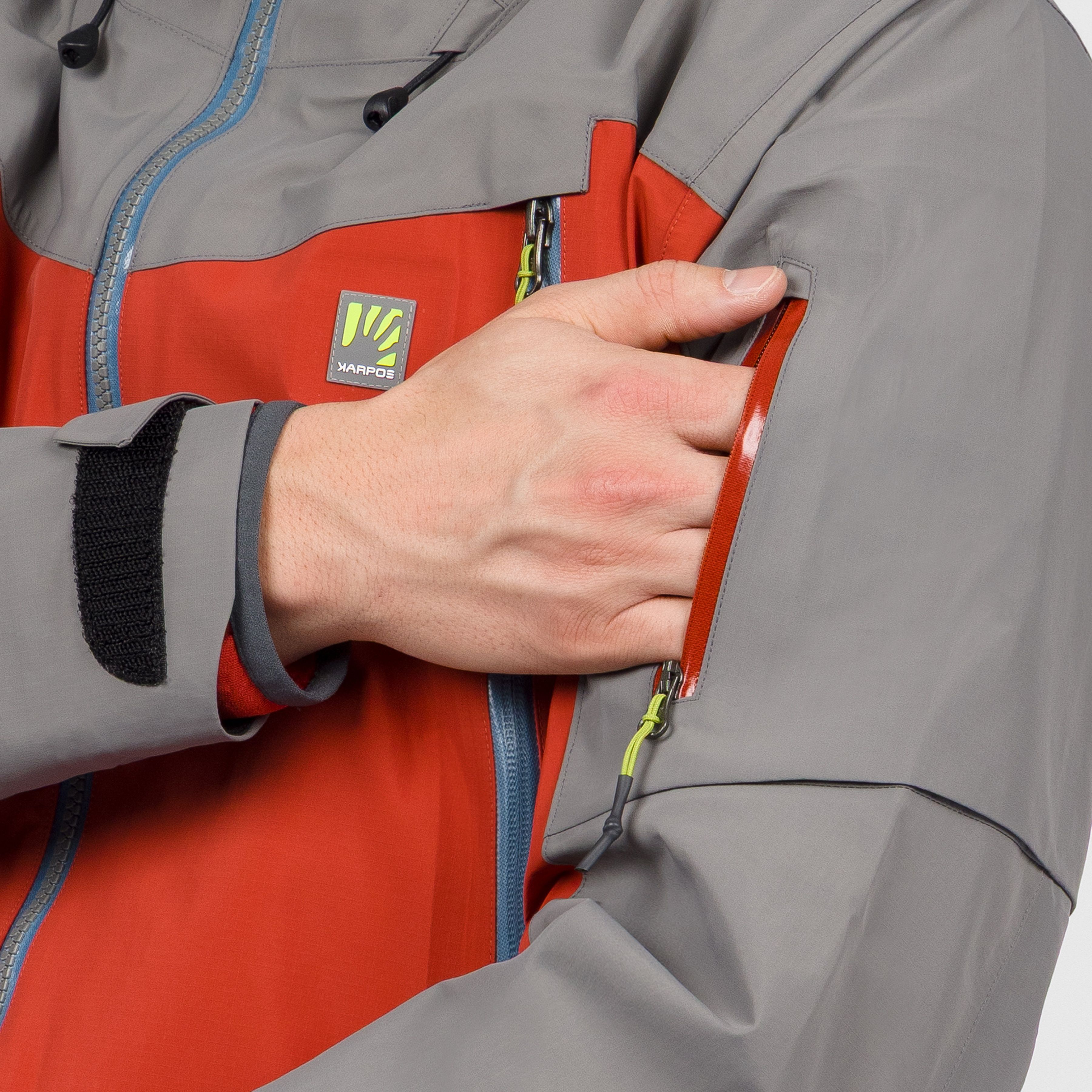 Squall jacket - fire/smoked - karpos
