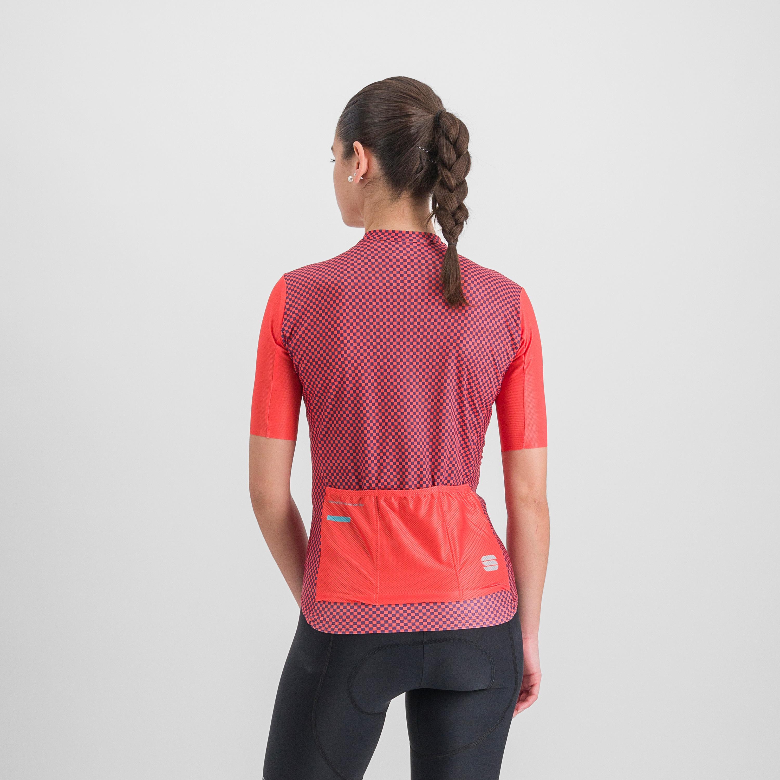 Checkmate  w jersey - pompelmo mulled grape - sportful
