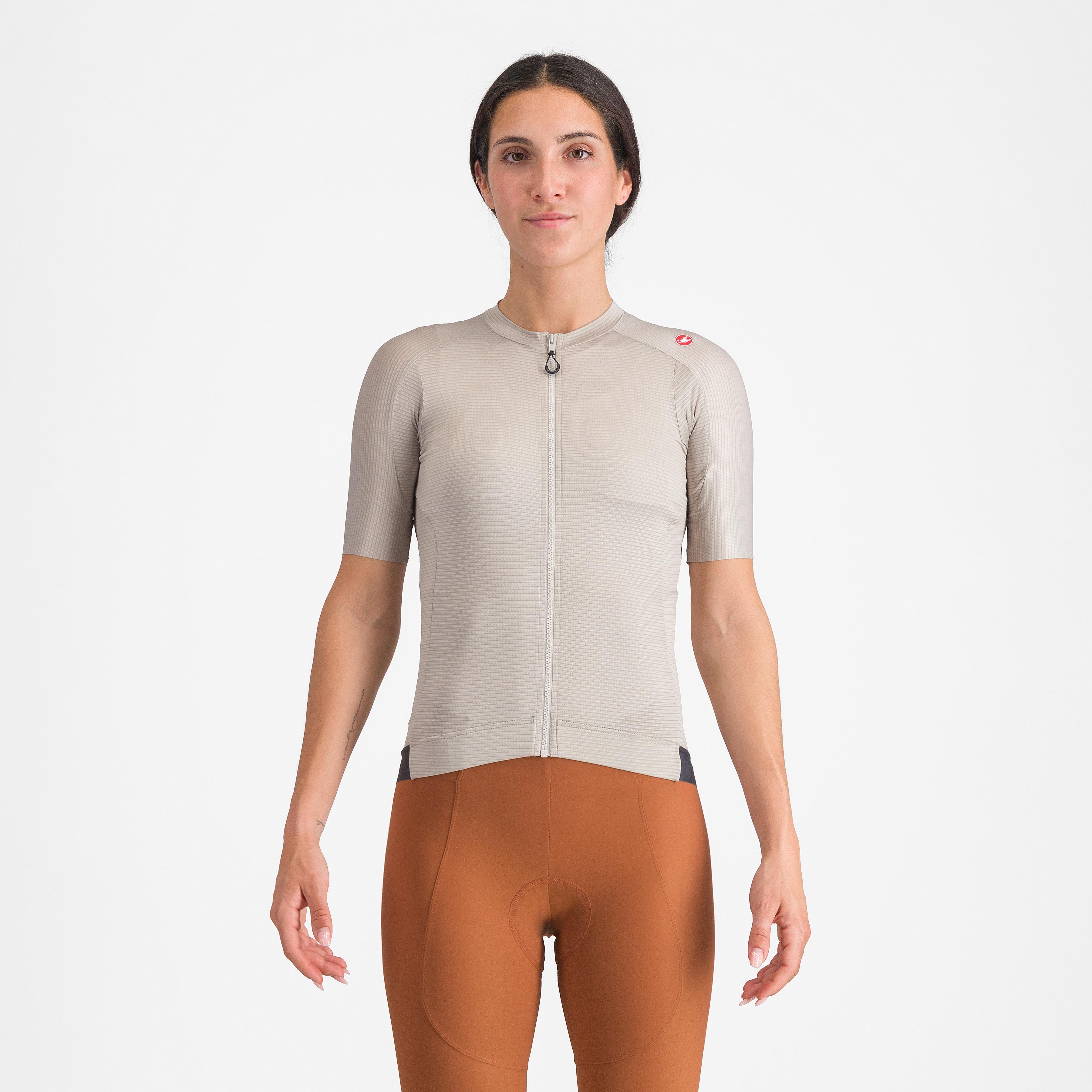 Espresso  w jersey - silver moon/dark gray - castelli