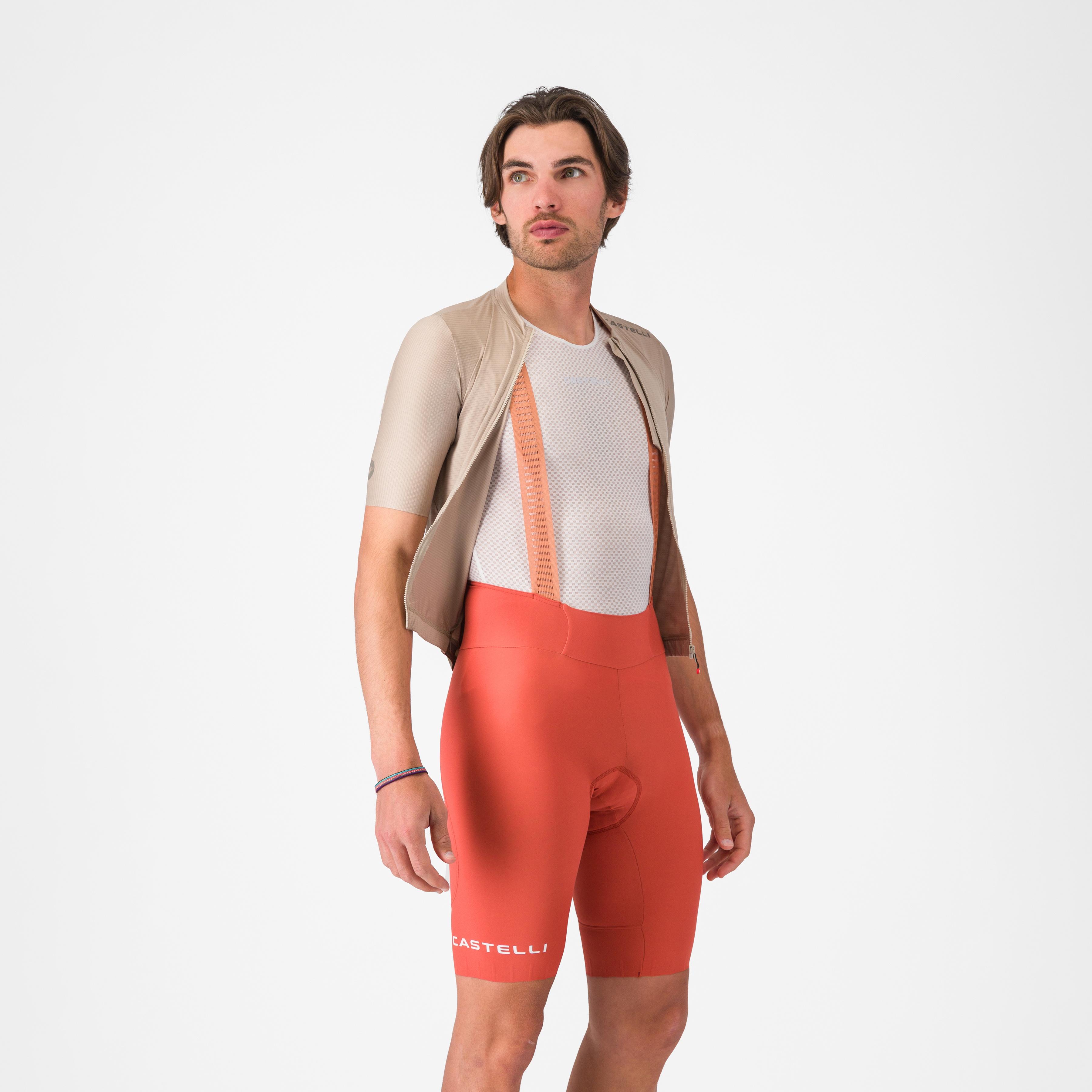 Espresso 2 bibshort - paprika - castelli