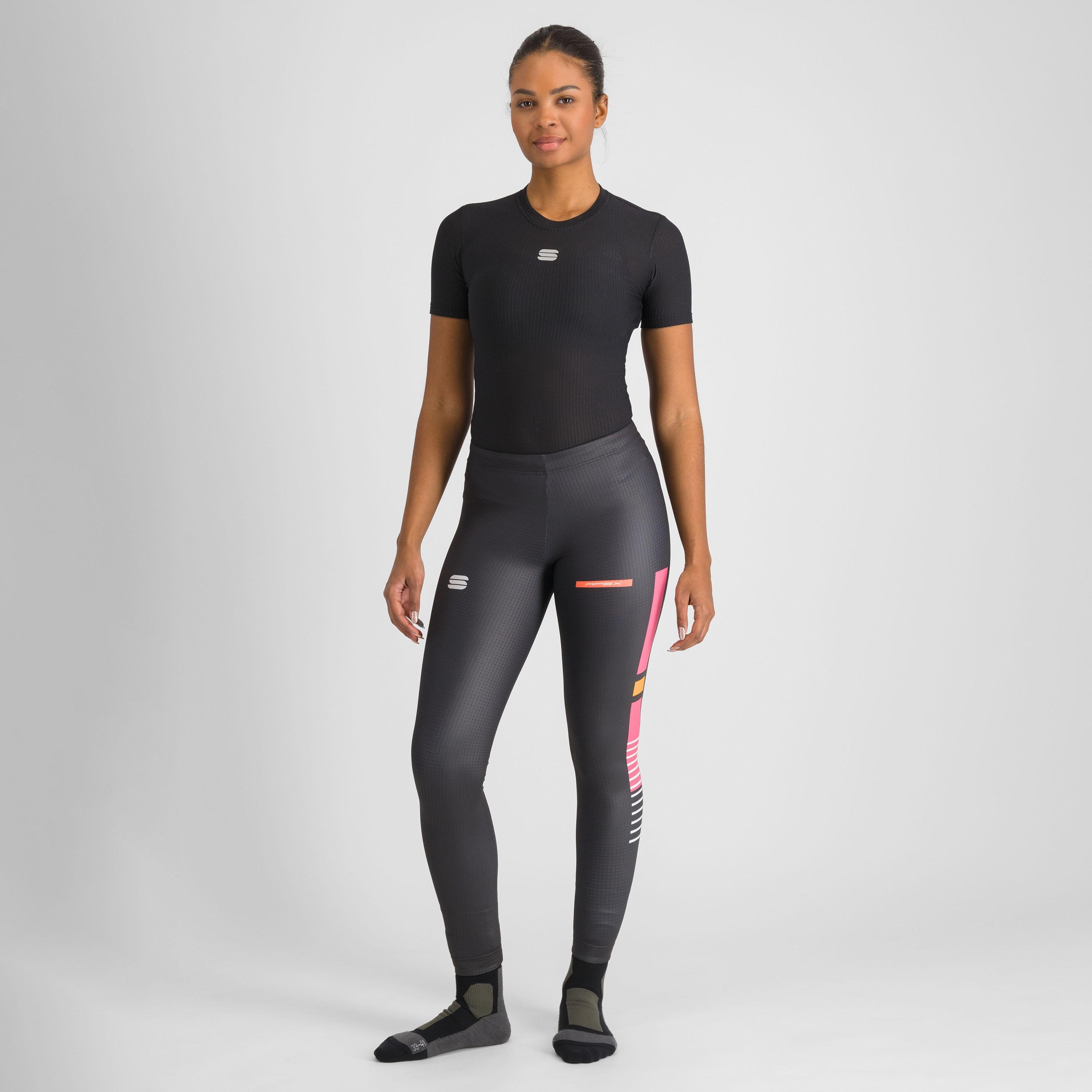 Apex w tight - black/raspberry pink - sportful