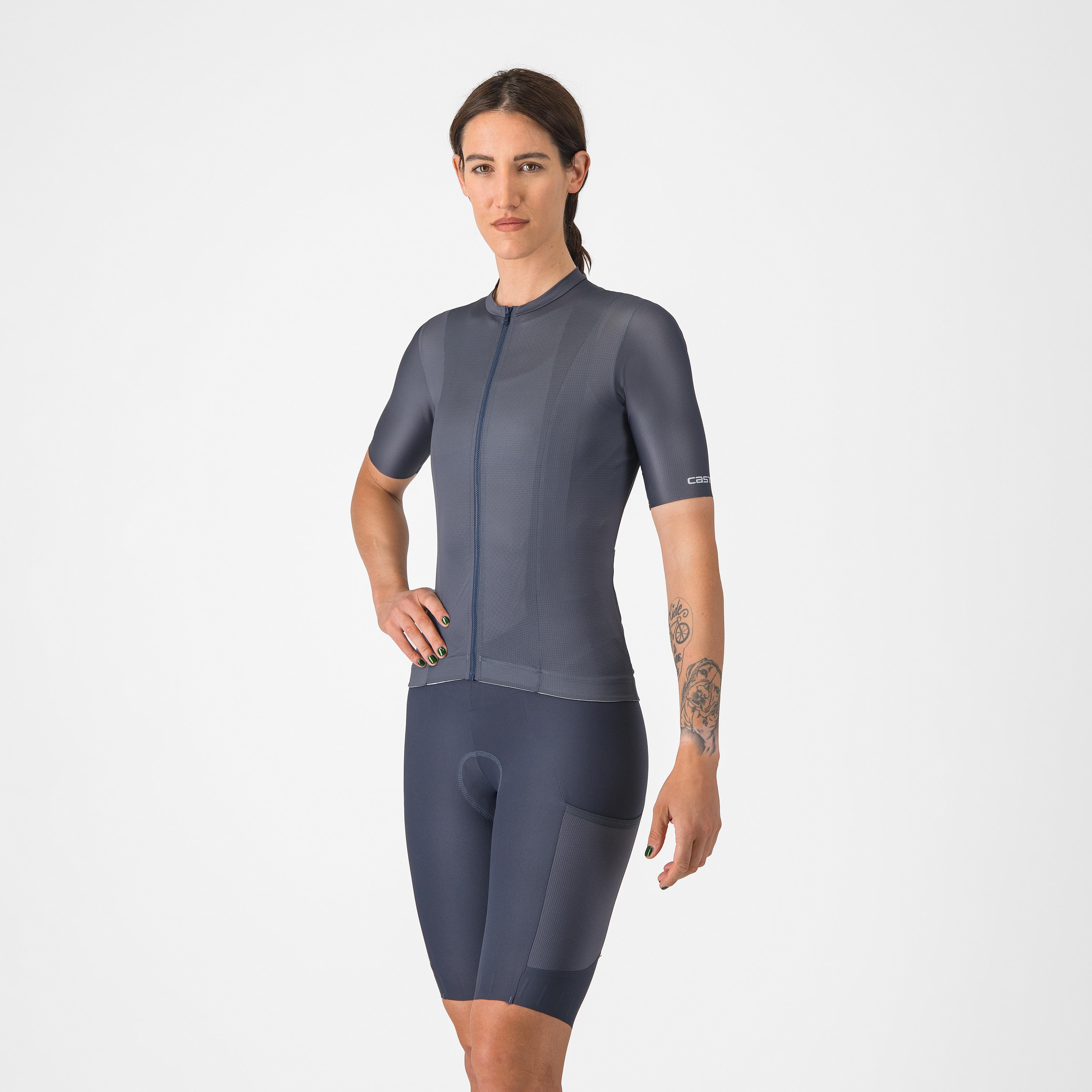 Unlimited endurance w dt bibshort - twilight blue - castelli