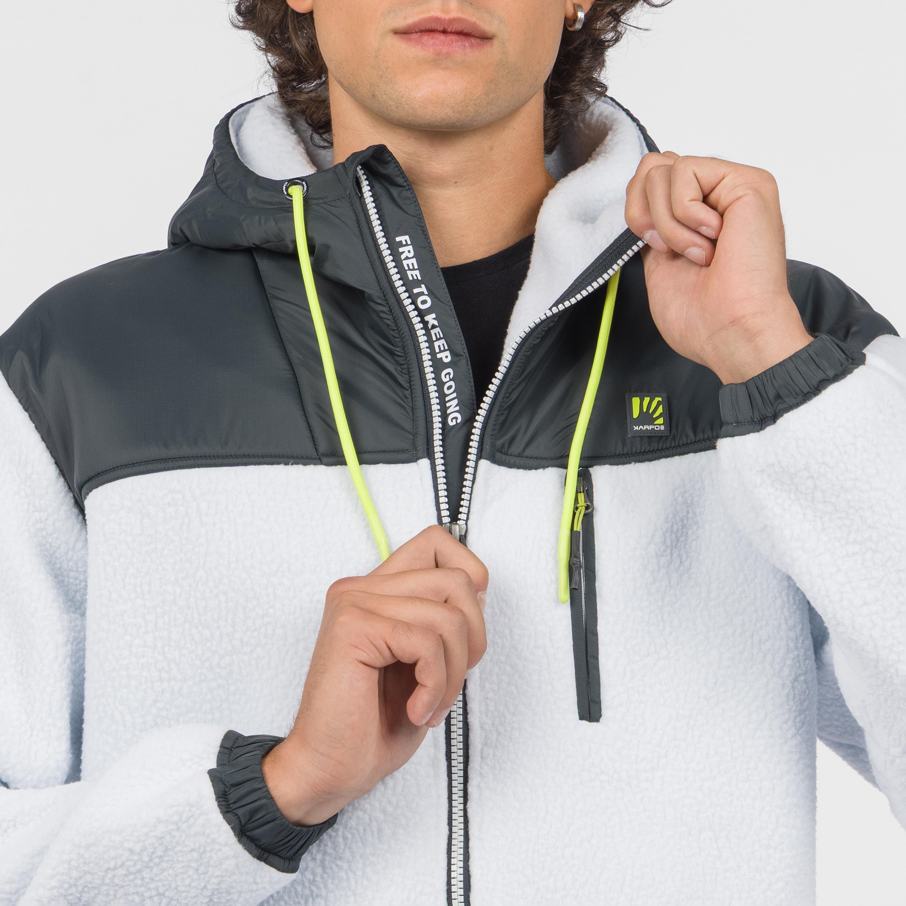 Moiazza retro' vogue jacket - illusion blue/woodl.gray - karpos
