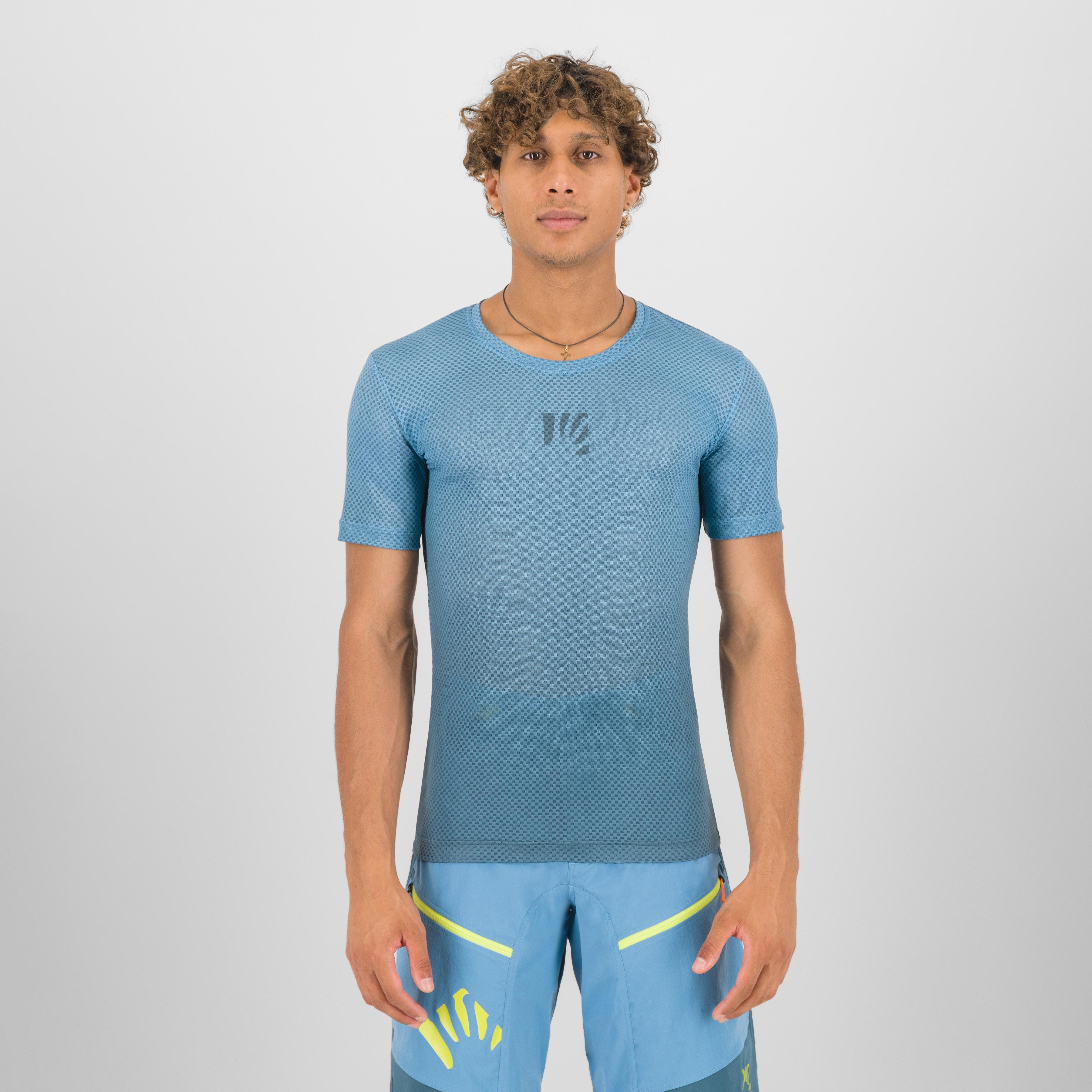 Verve mesh t-shirt - stargazer/niagara - karpos