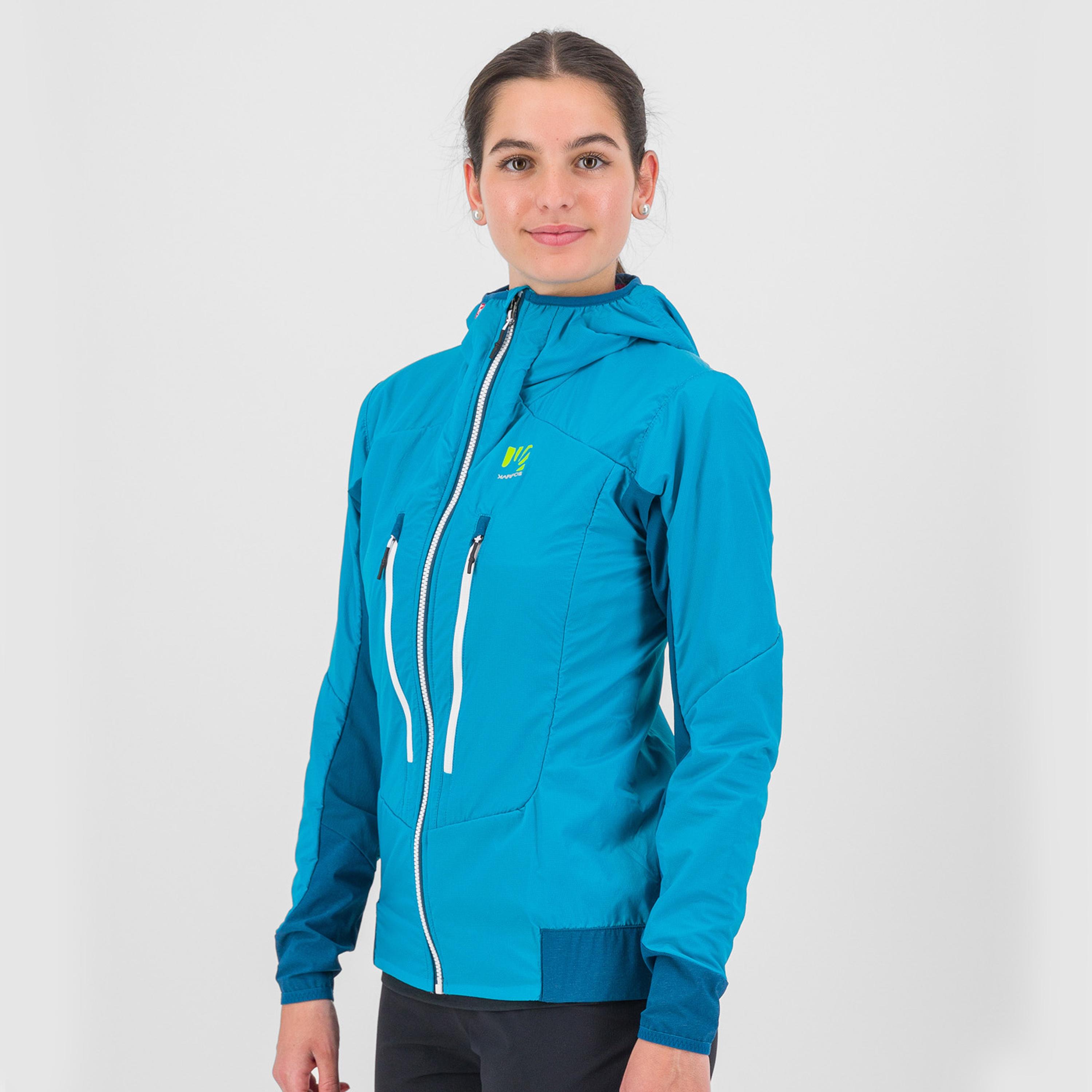 K-performance hybrid w jacket - bluebird/moroccan blue - karpos