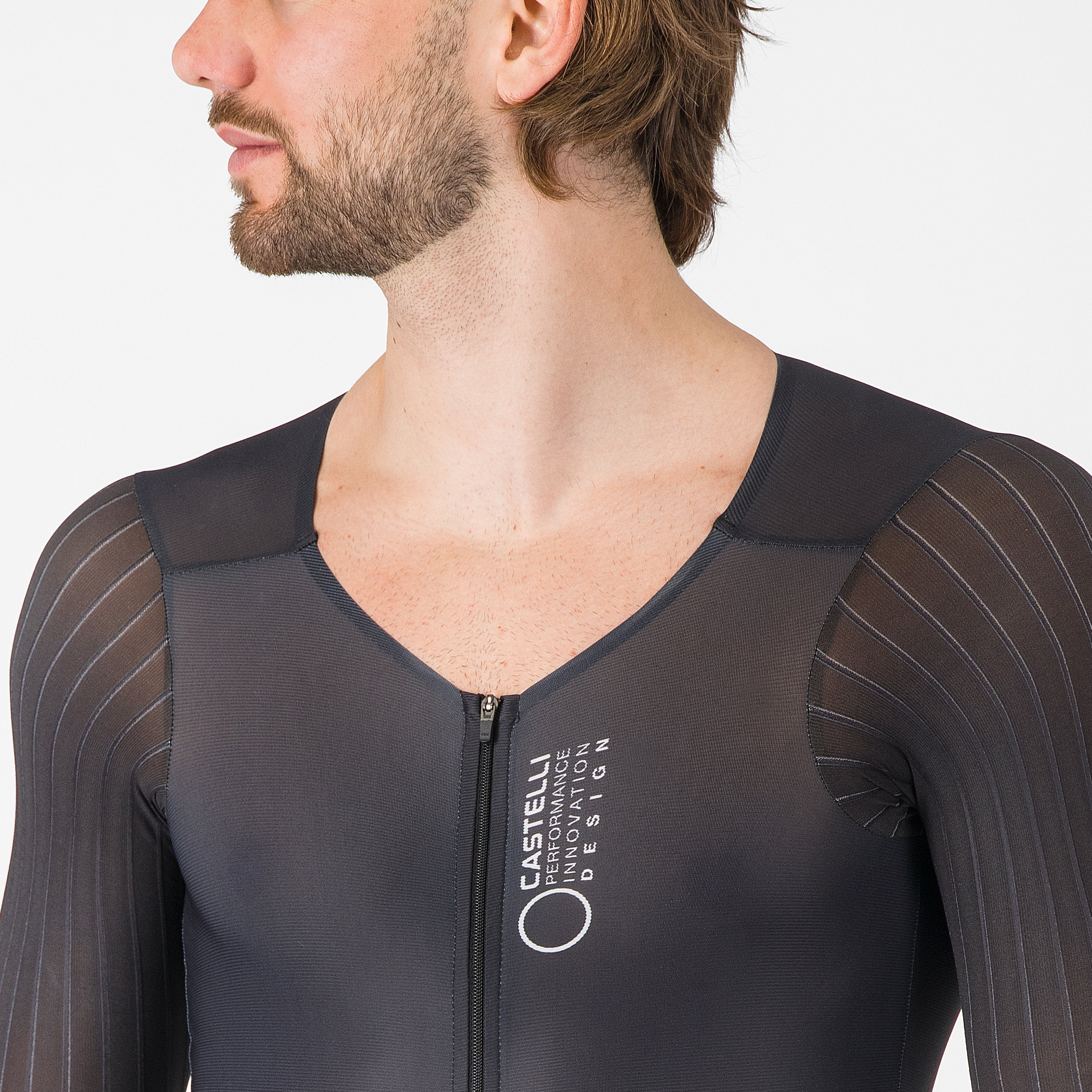 Body paint v tt speedsuit - black - castelli