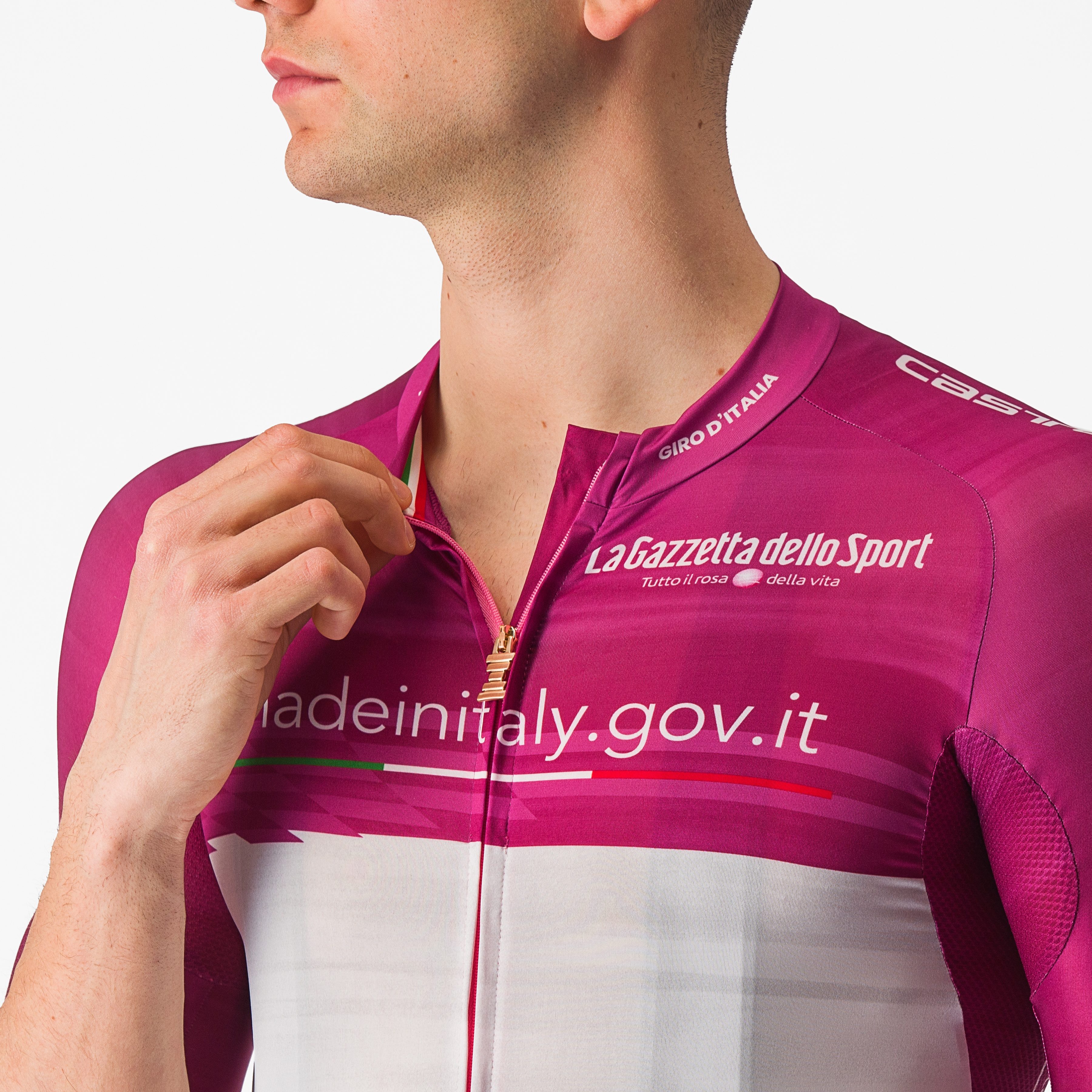 #giro106 race jersey - ciclamino - castelli