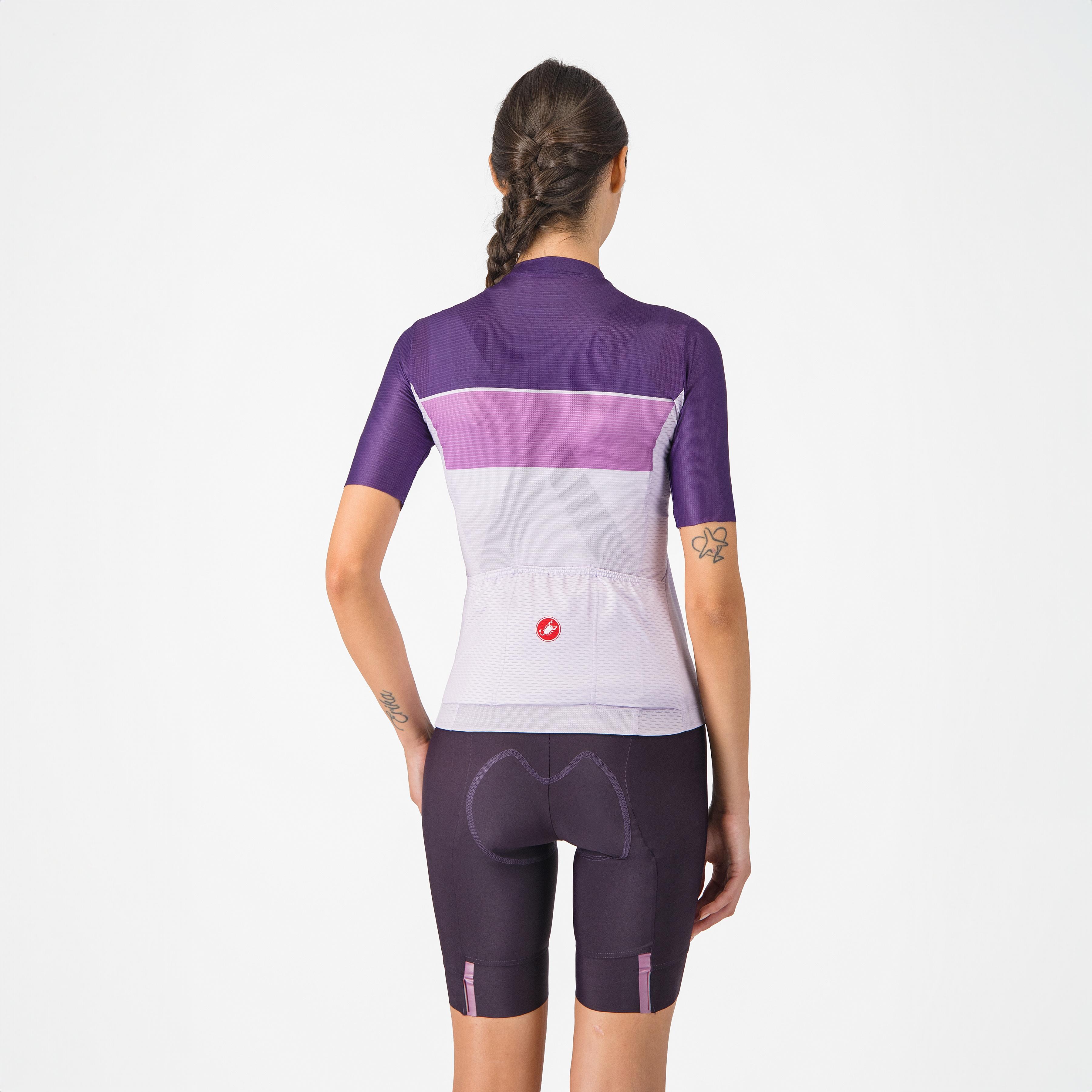 Prima 2 dt bibshort - dark night shade/deep purple - castelli