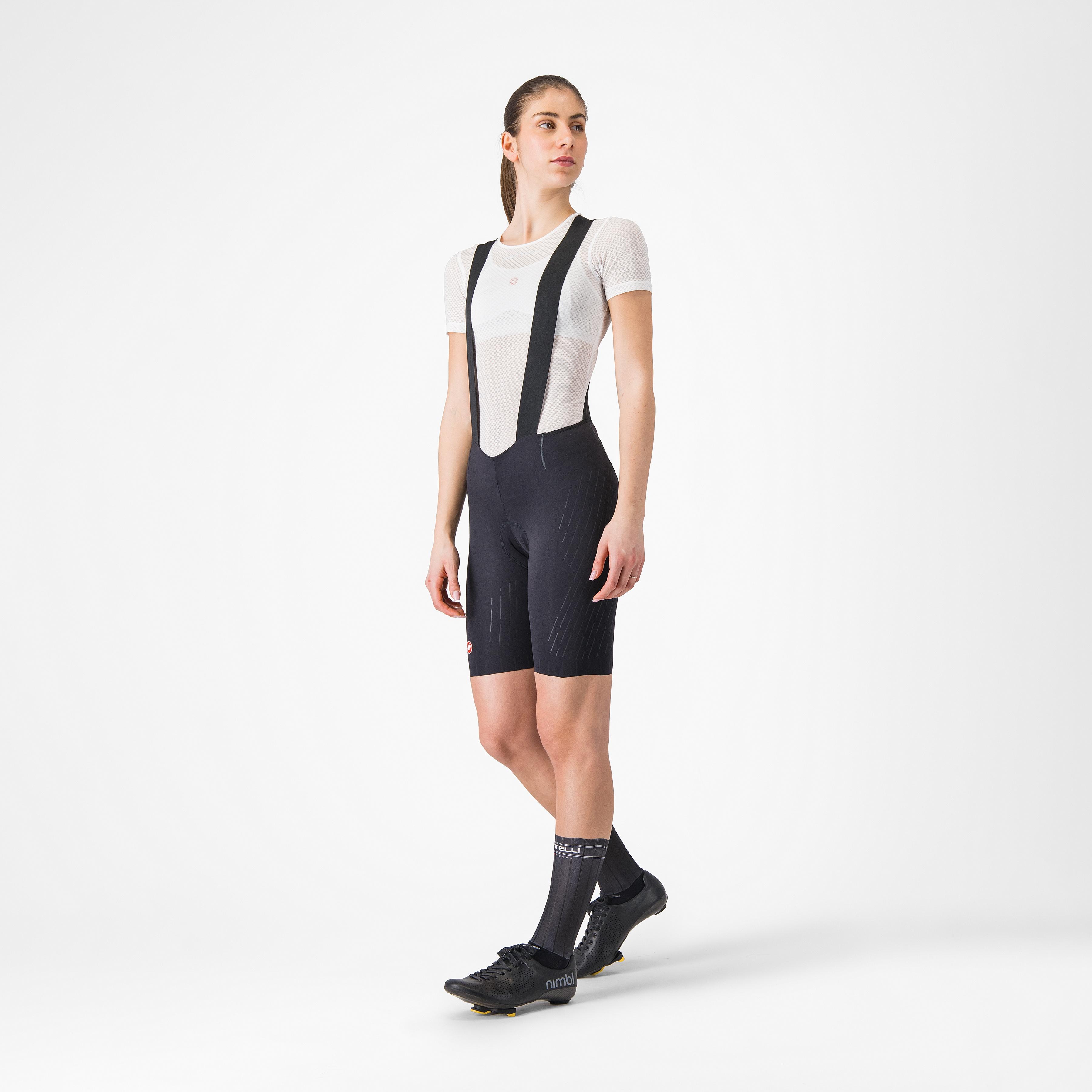 Free aero race s w bibshort - black - castelli