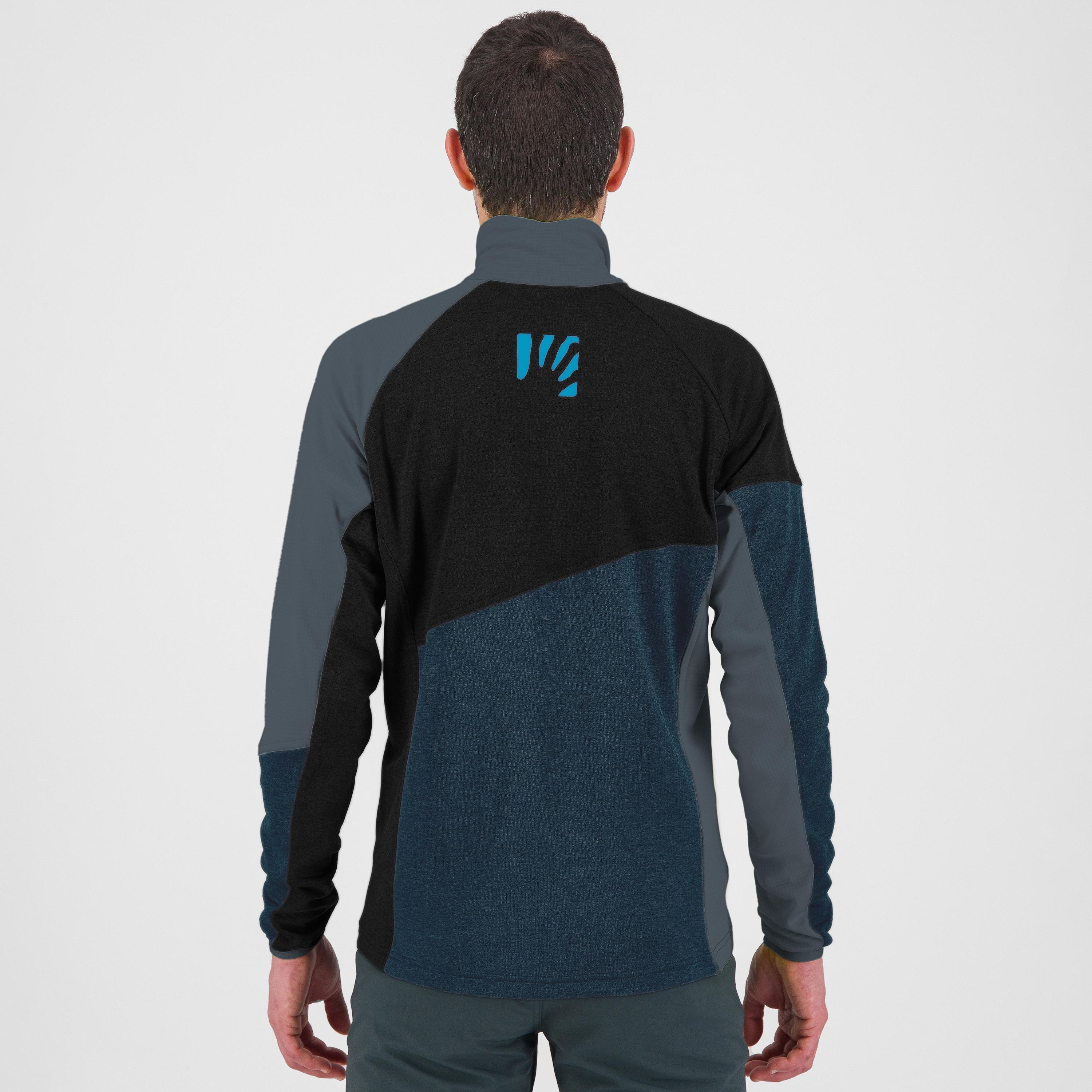 Federa full-zip fleece - midnight/black/dark slate - karpos