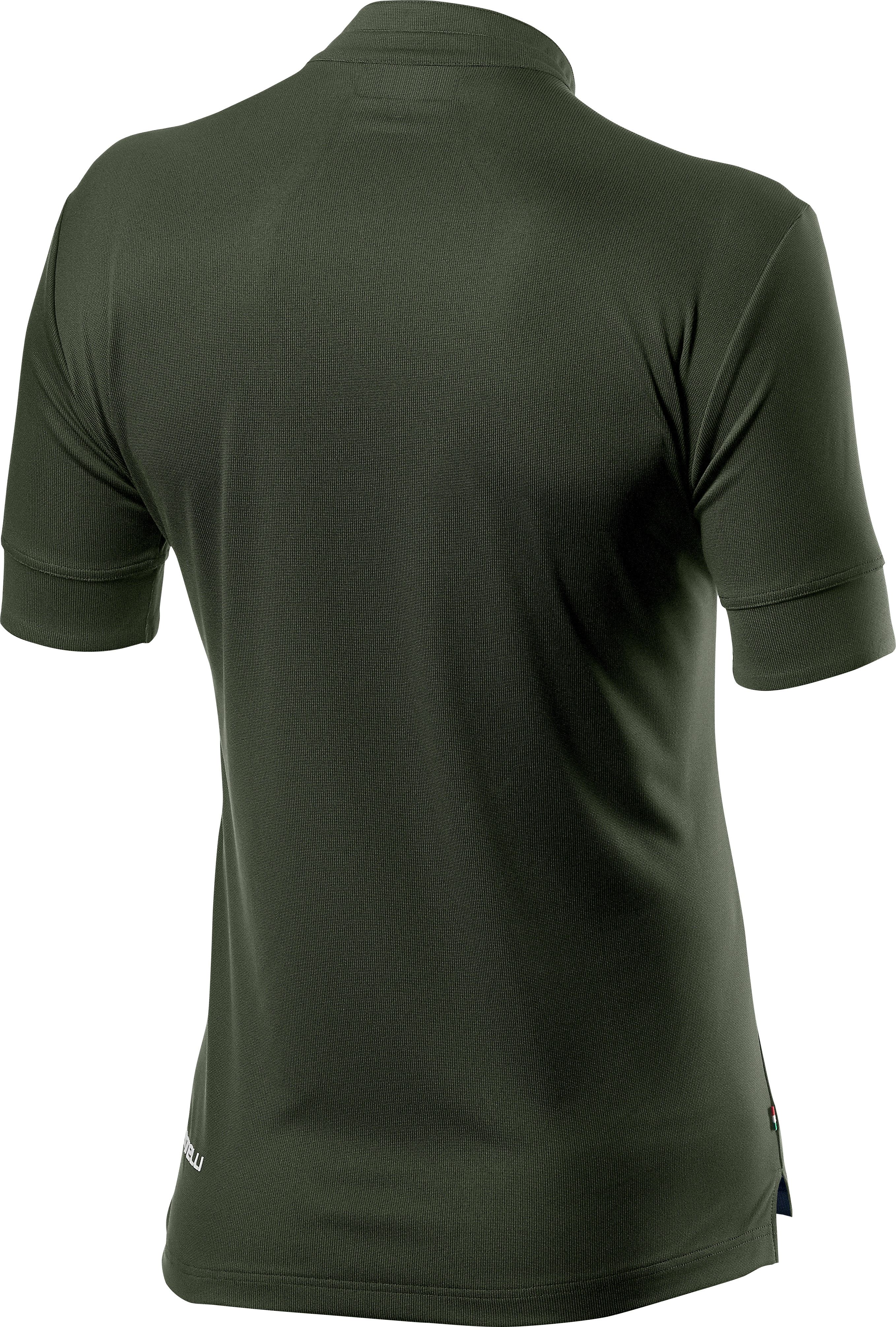 Tech polo - military green - castelli