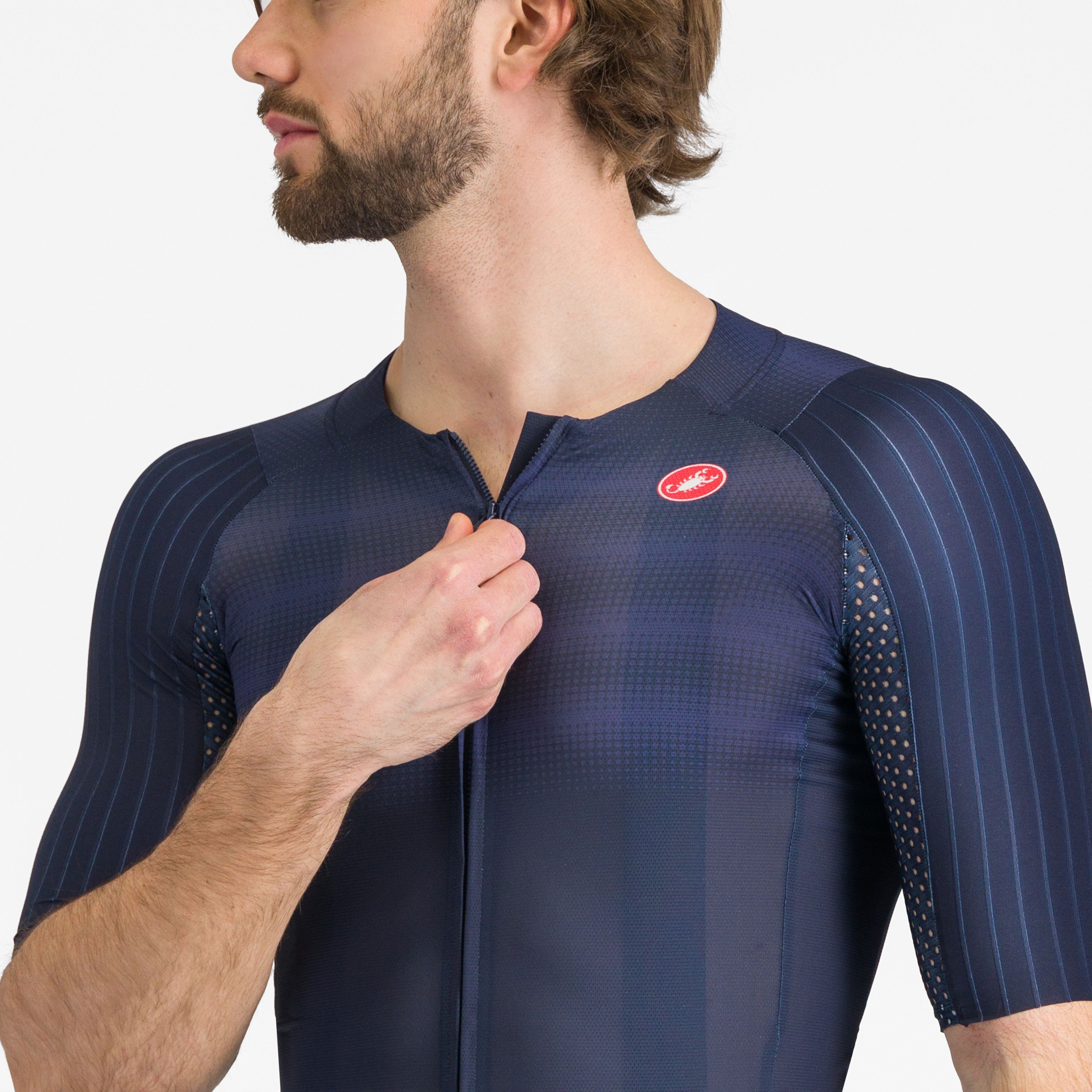 Aero race 8s jersey - belgian blue - castelli