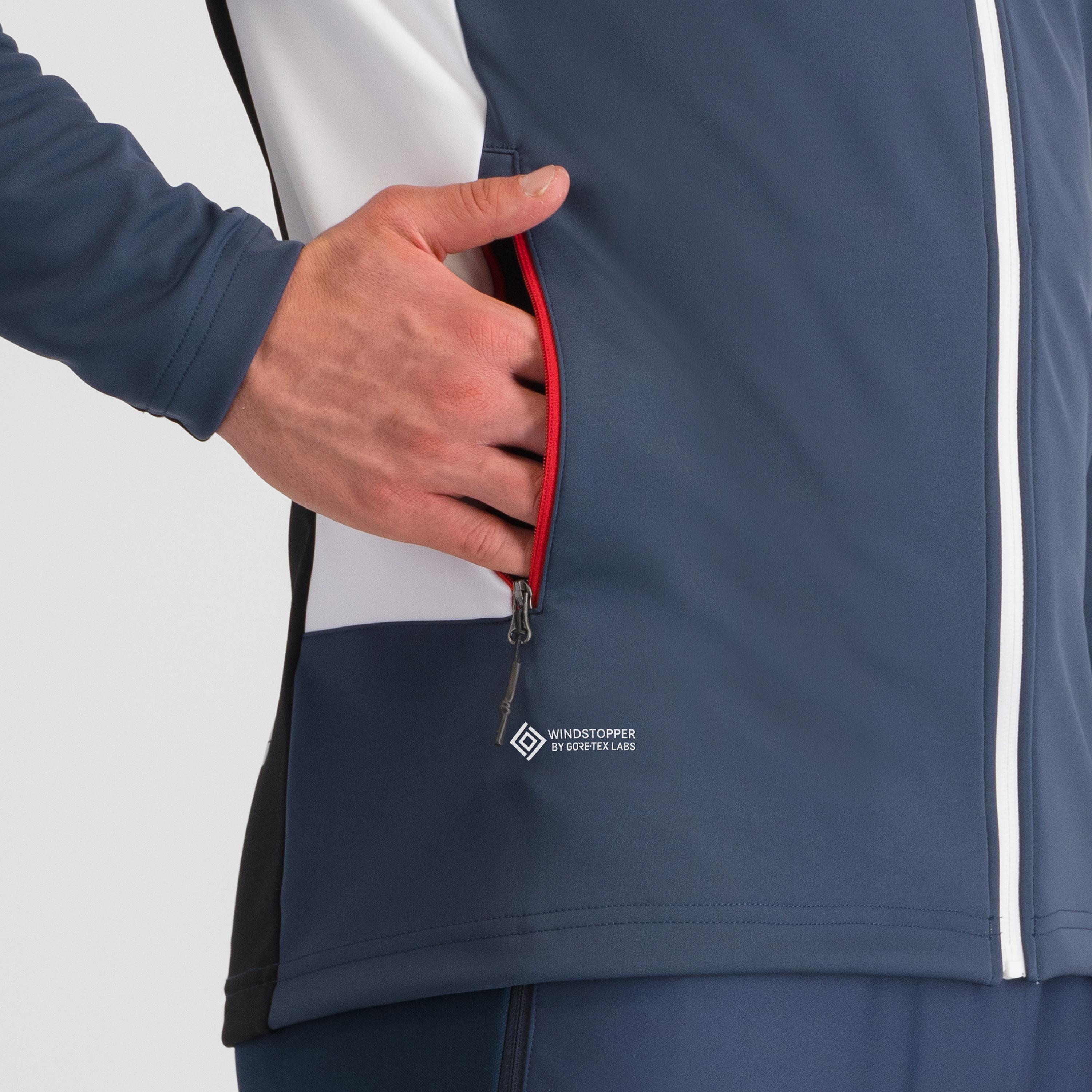 Squadra jacket - galaxy blue/red/white - sportful