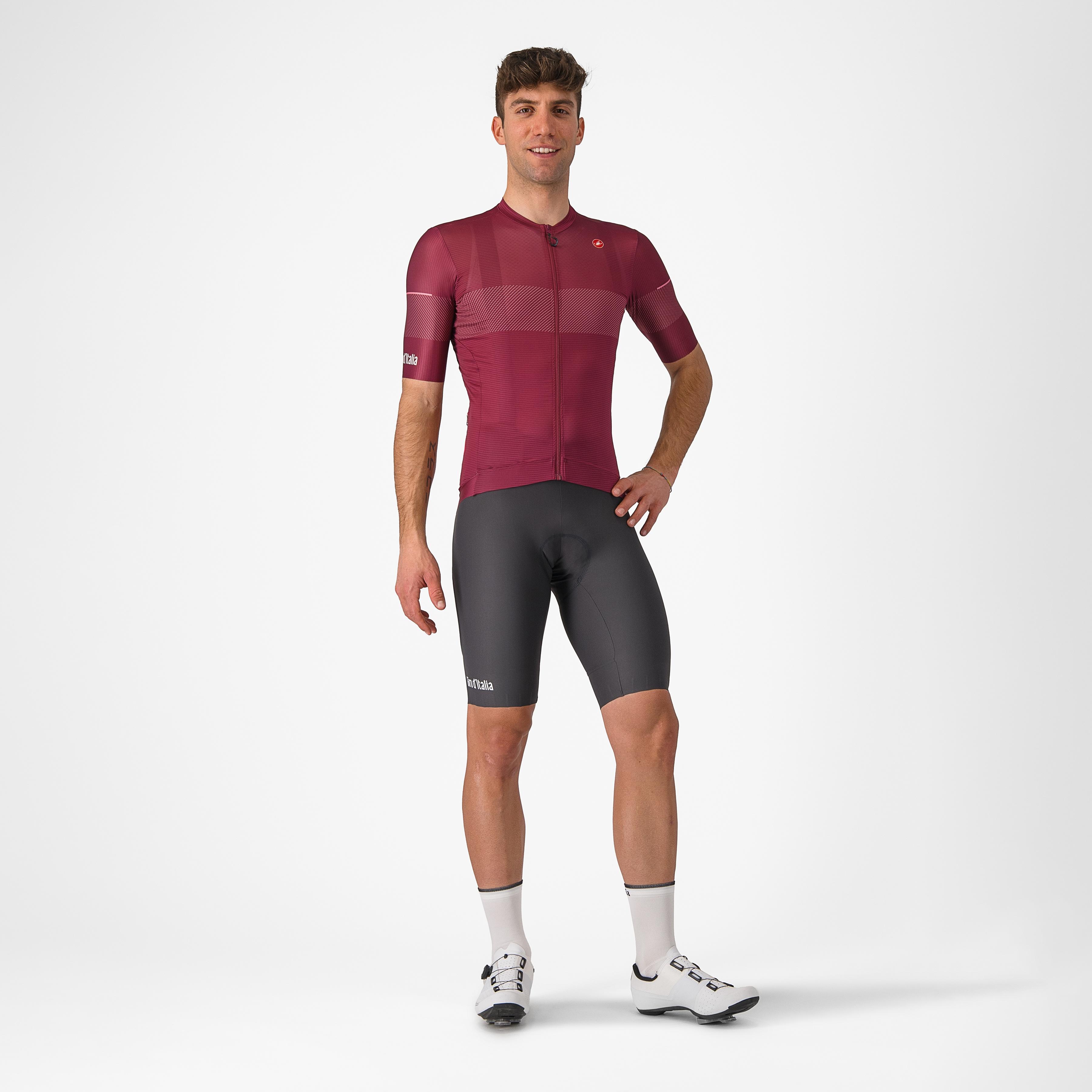 #giro trofeo bibshort - dark gray - castelli