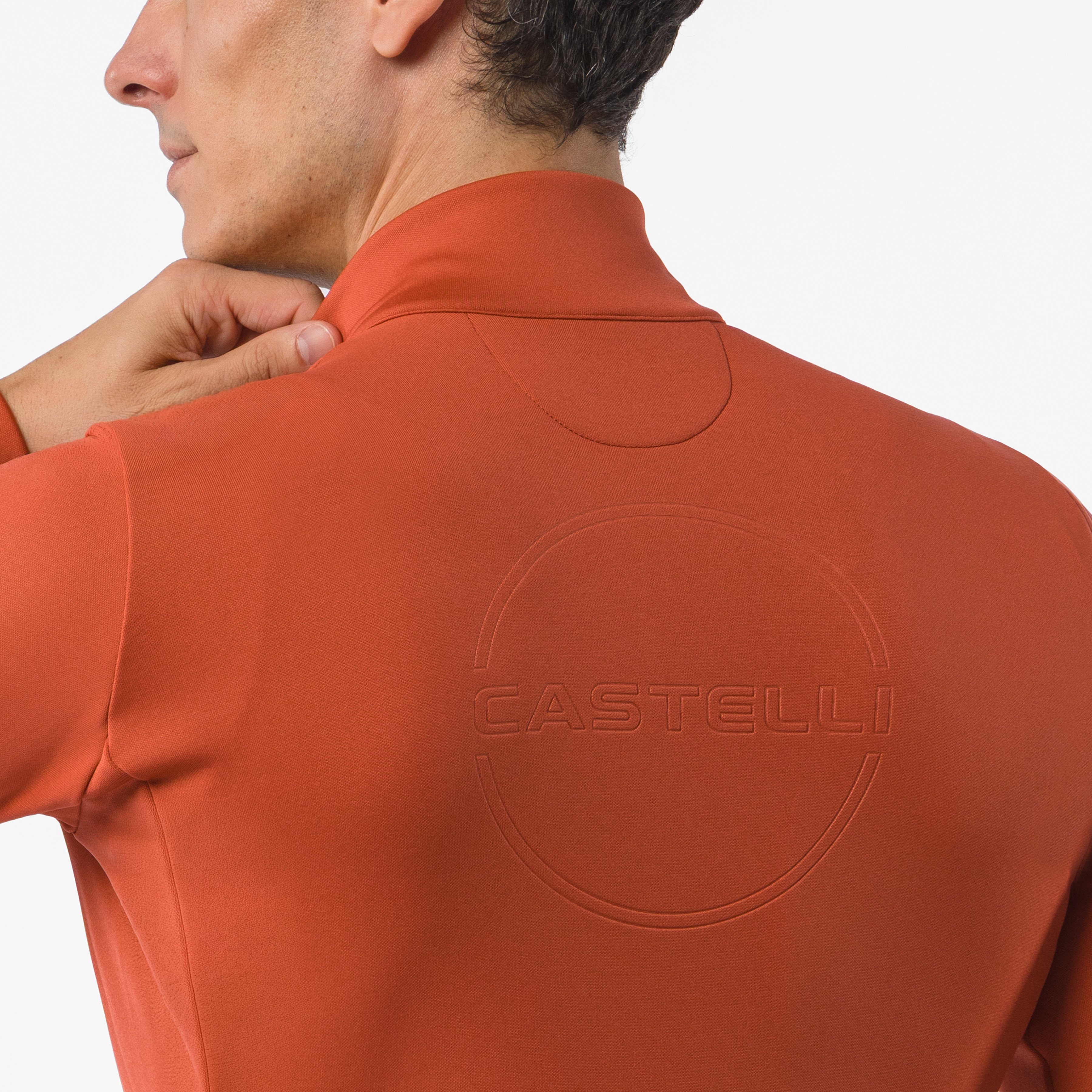Competizione thermal ls jersey - paprika - castelli