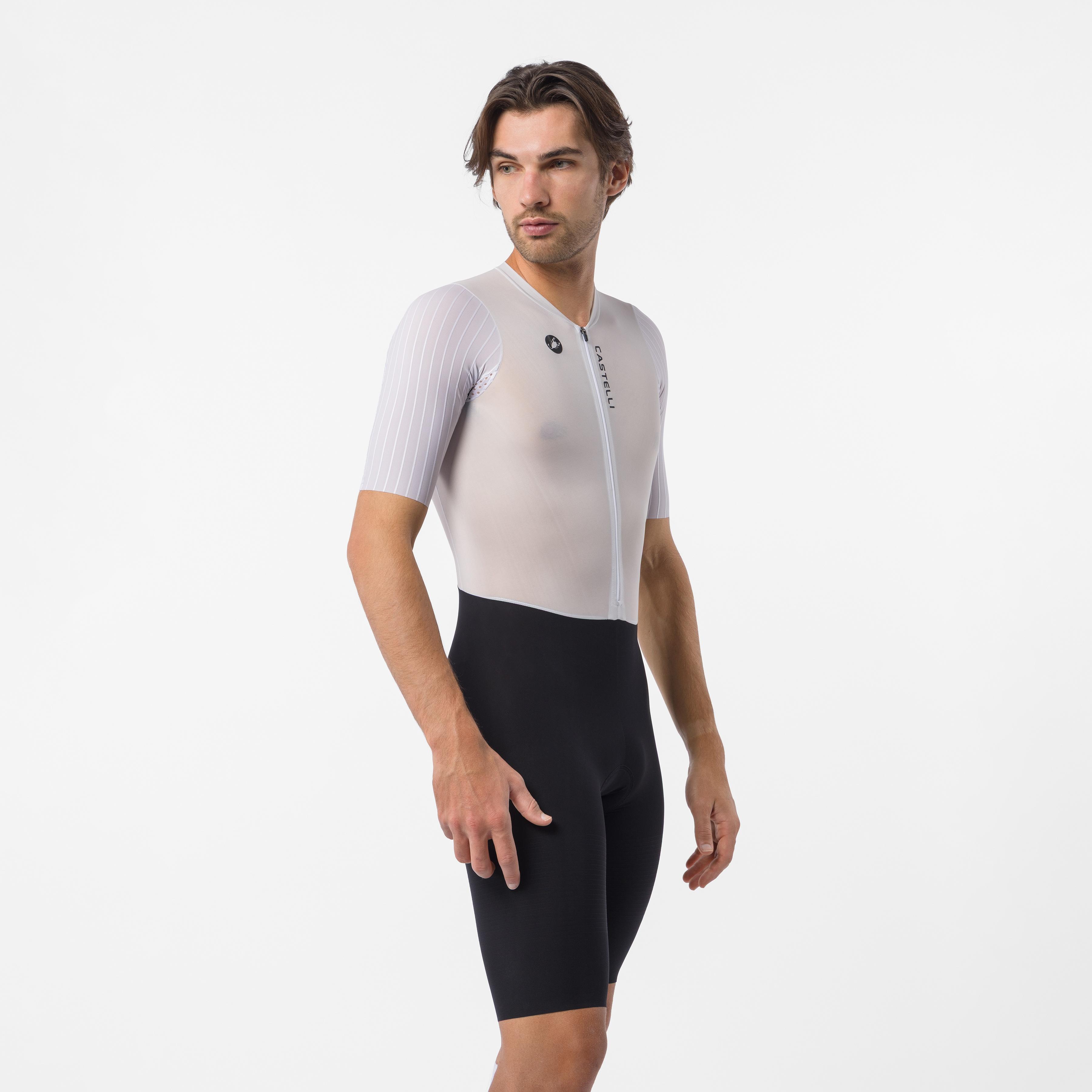 Pr 3 speed suit - ice white/black - castelli