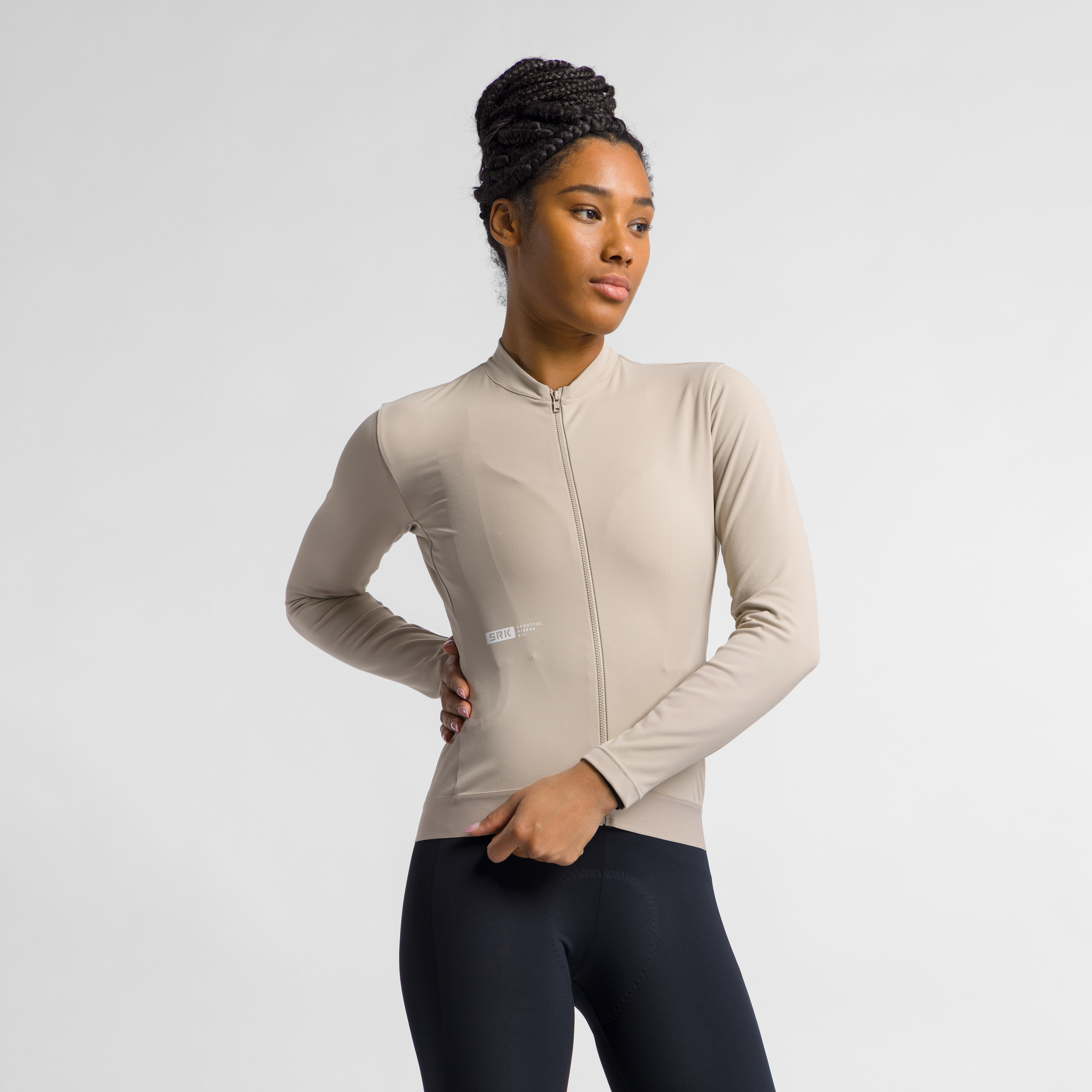 Srk 2 thermal w jersey - sand - sportful
