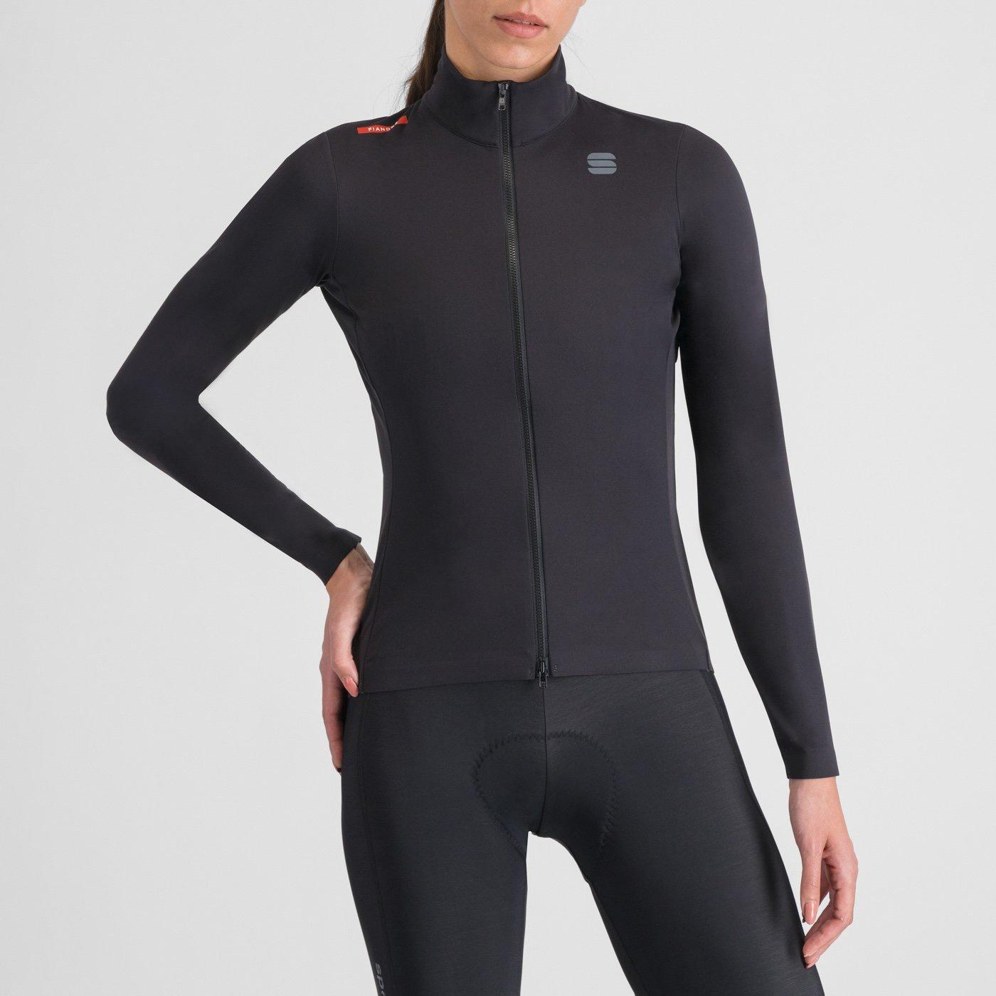 Fiandre shift w jacket - black - sportful