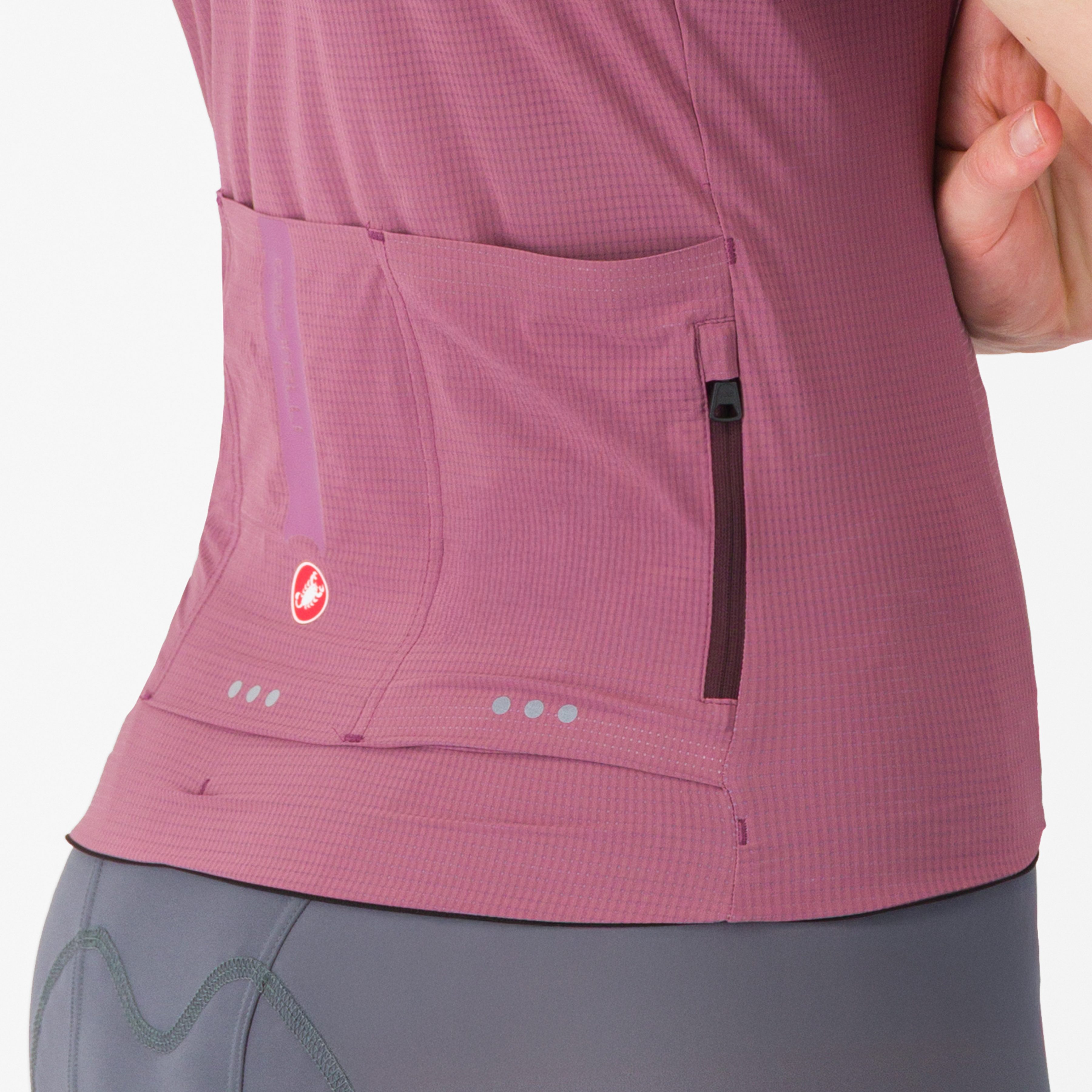 Premio evo w jersey - deep purple - castelli
