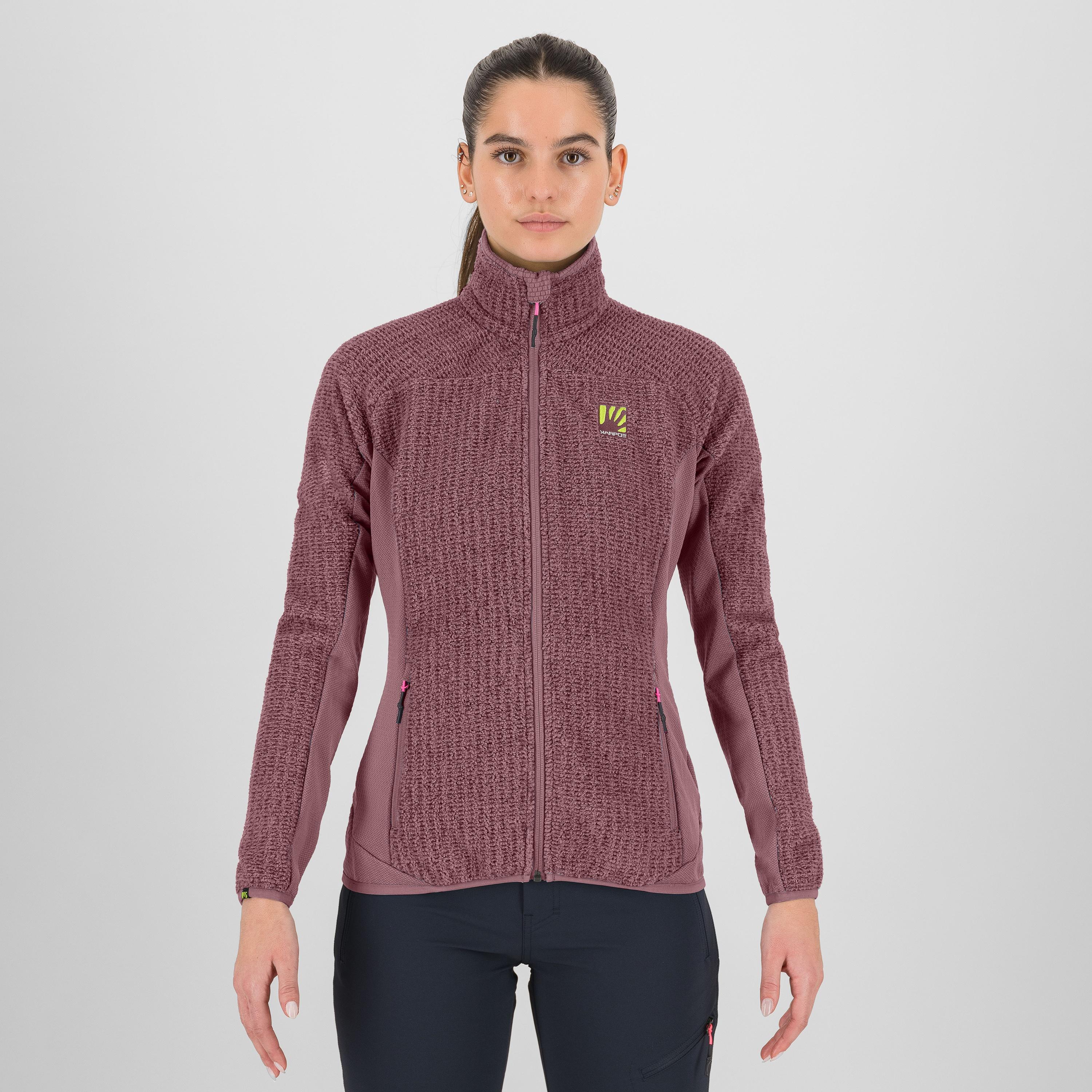 Rocchetta w  fleece - deco rose - karpos