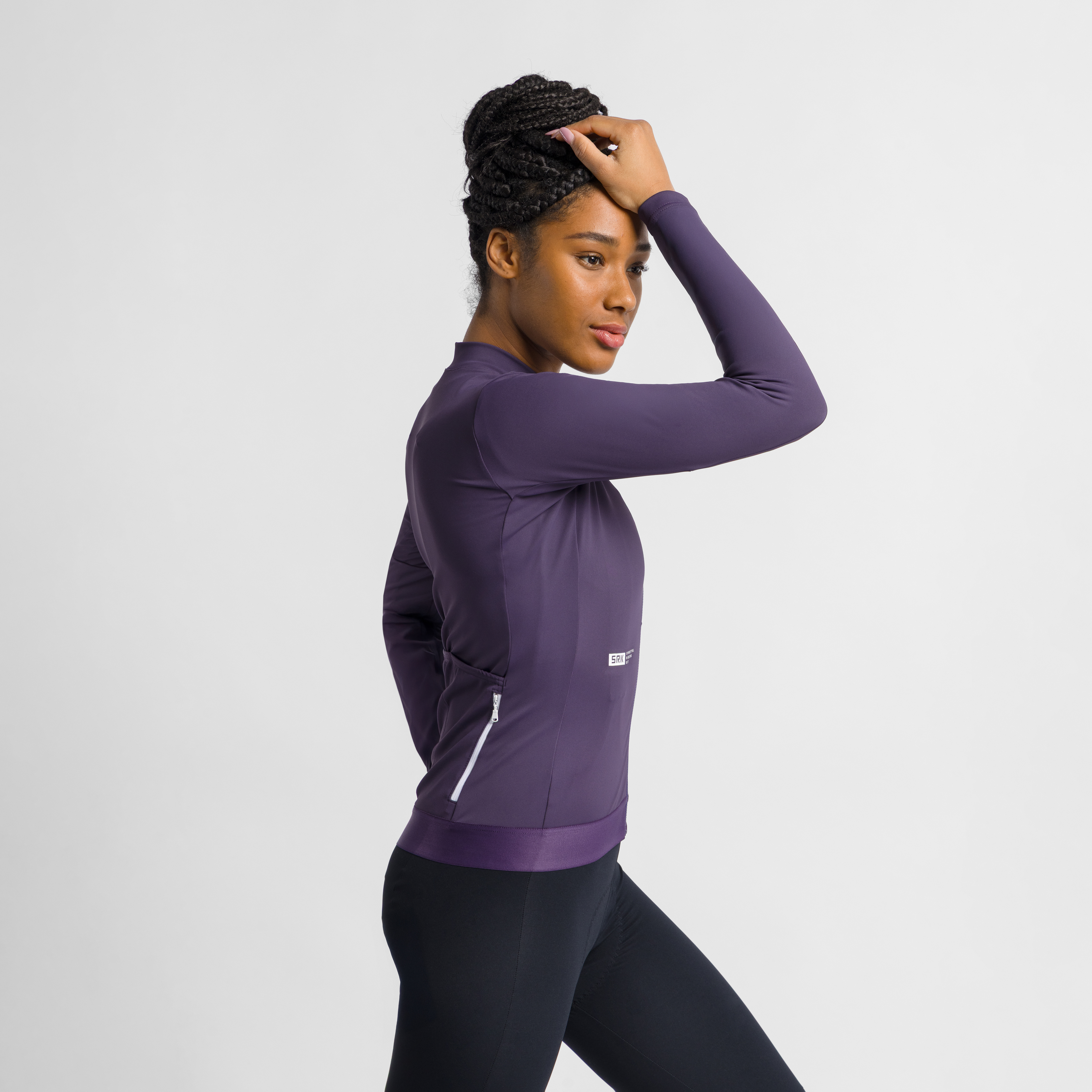 Srk 2 thermal w jersey - galactic purple - sportful