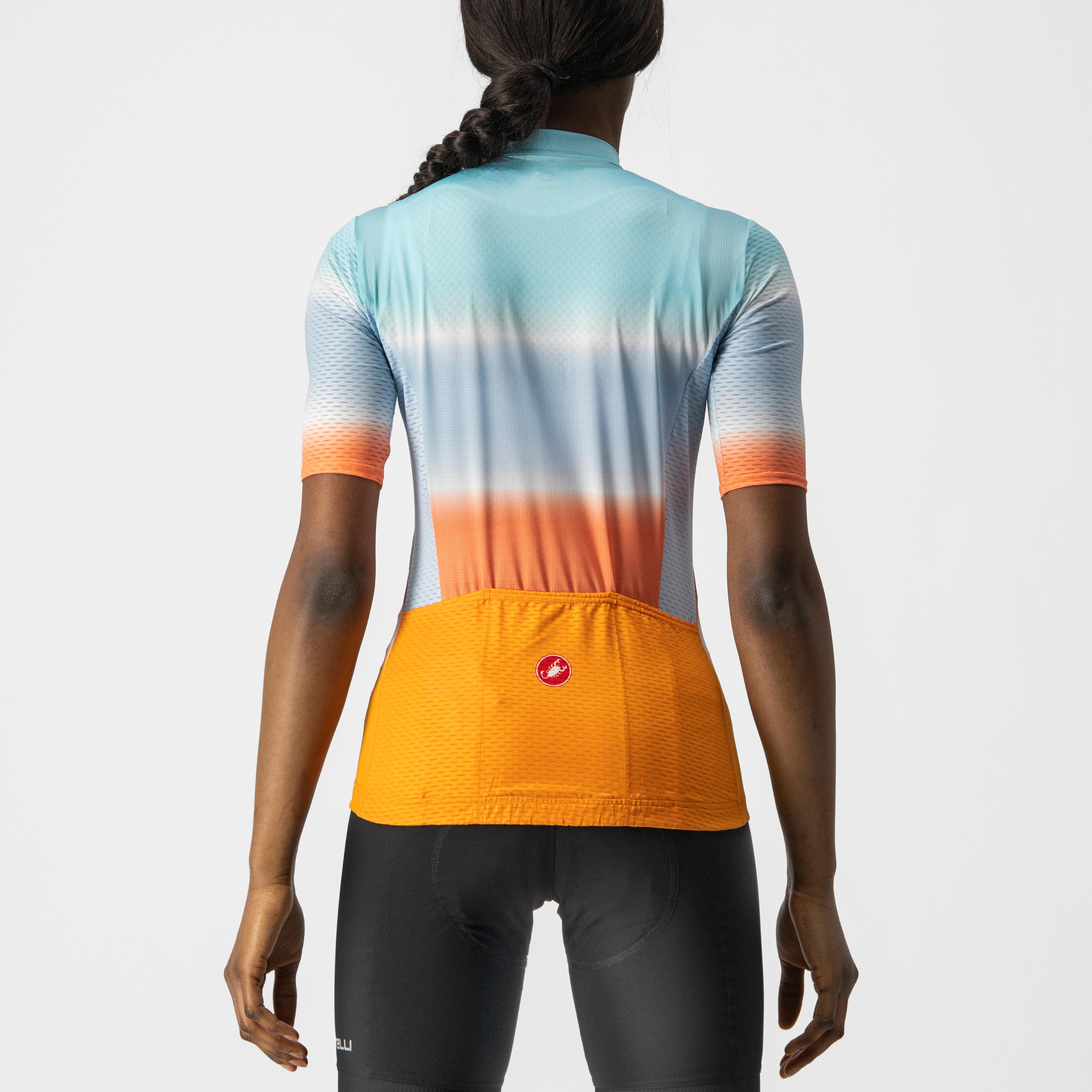Dolce jersey - skylight/pop orange - castelli