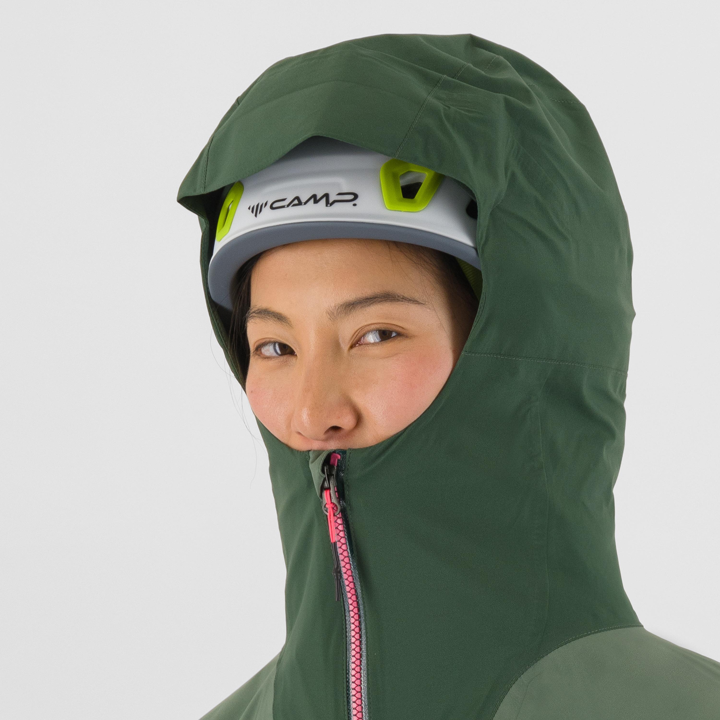 Valsesia shell w jacket - jungle green/duck green - karpos