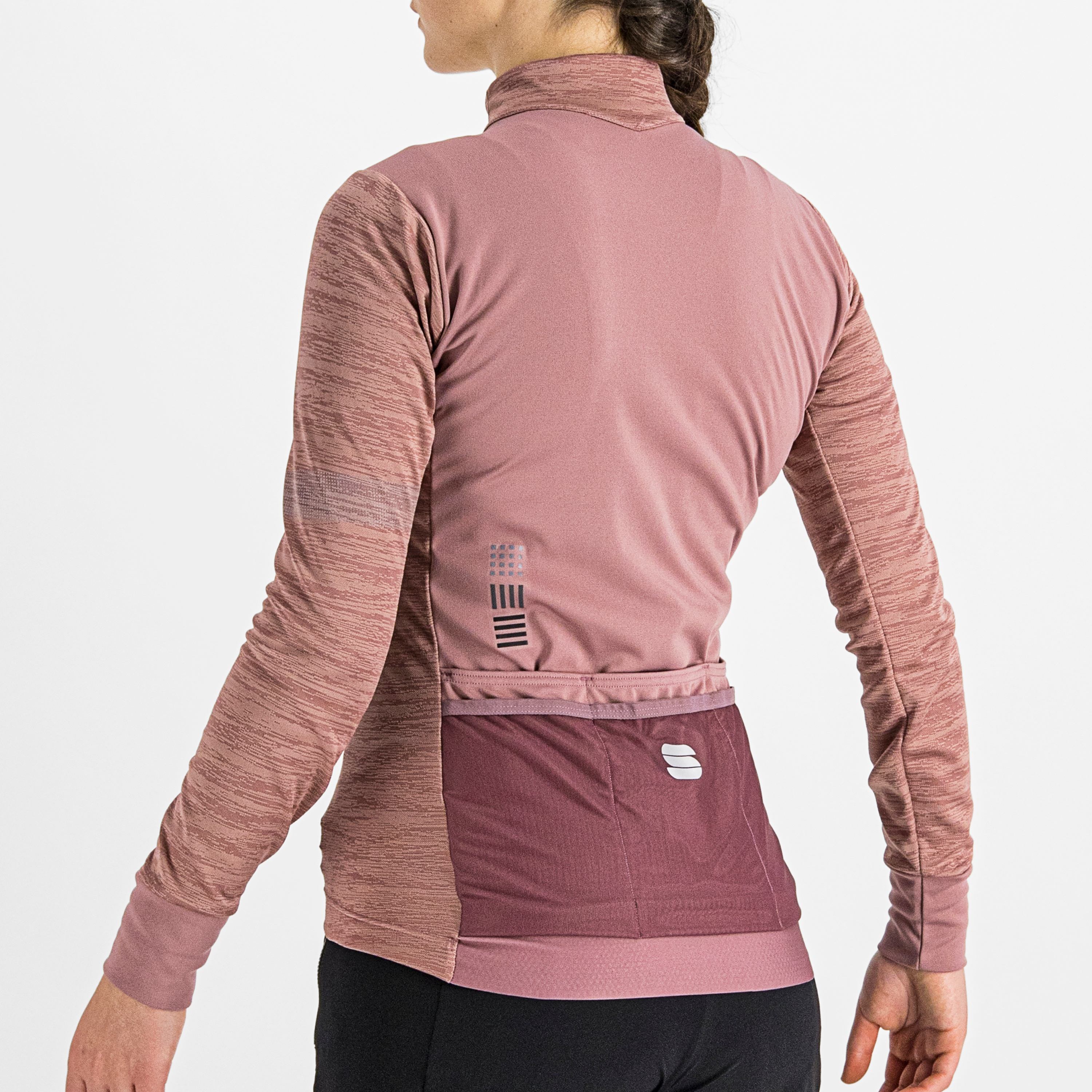 Supergiara woman thermal jersey - mauve - sportful