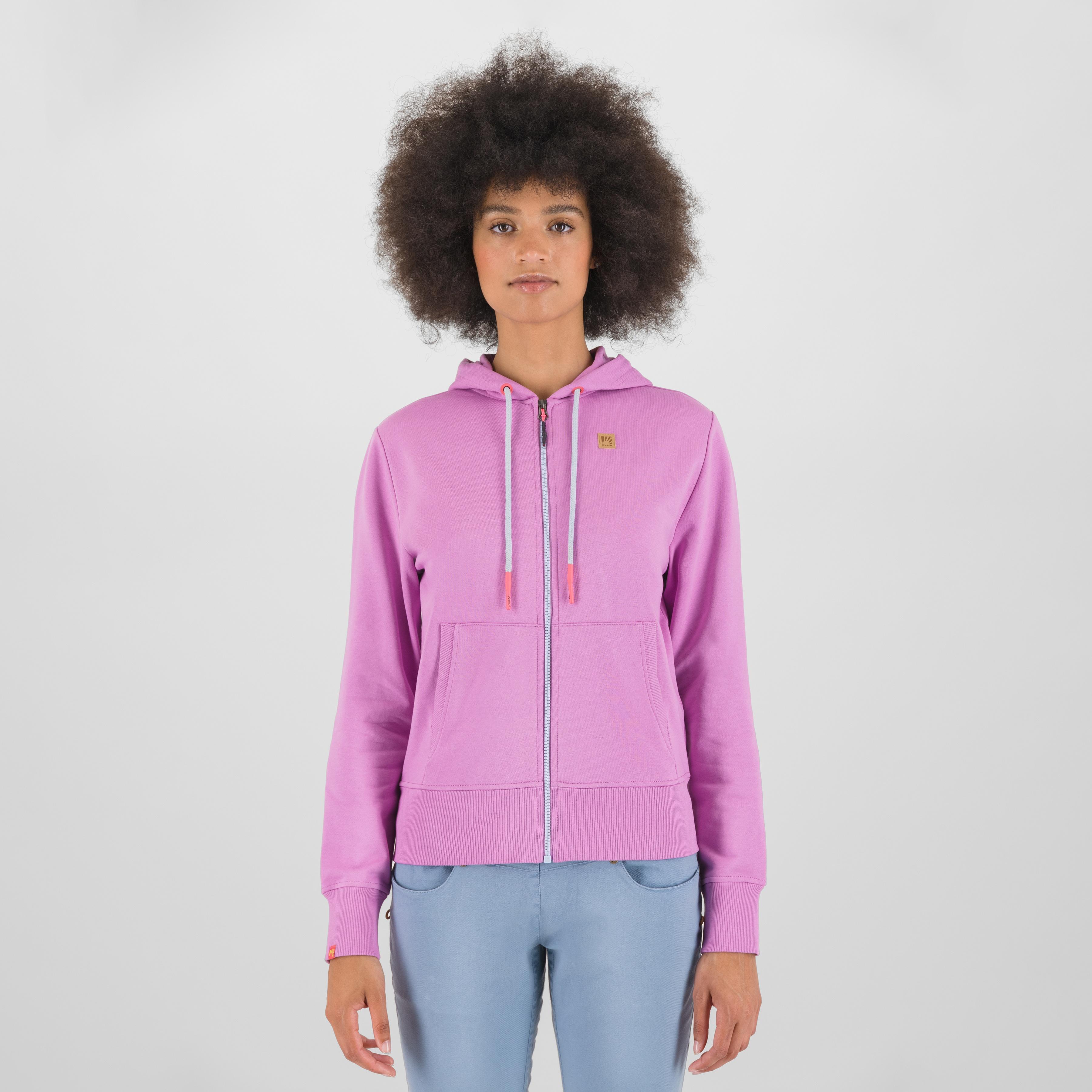 Volpe w full zip hoodie - bloom - karpos