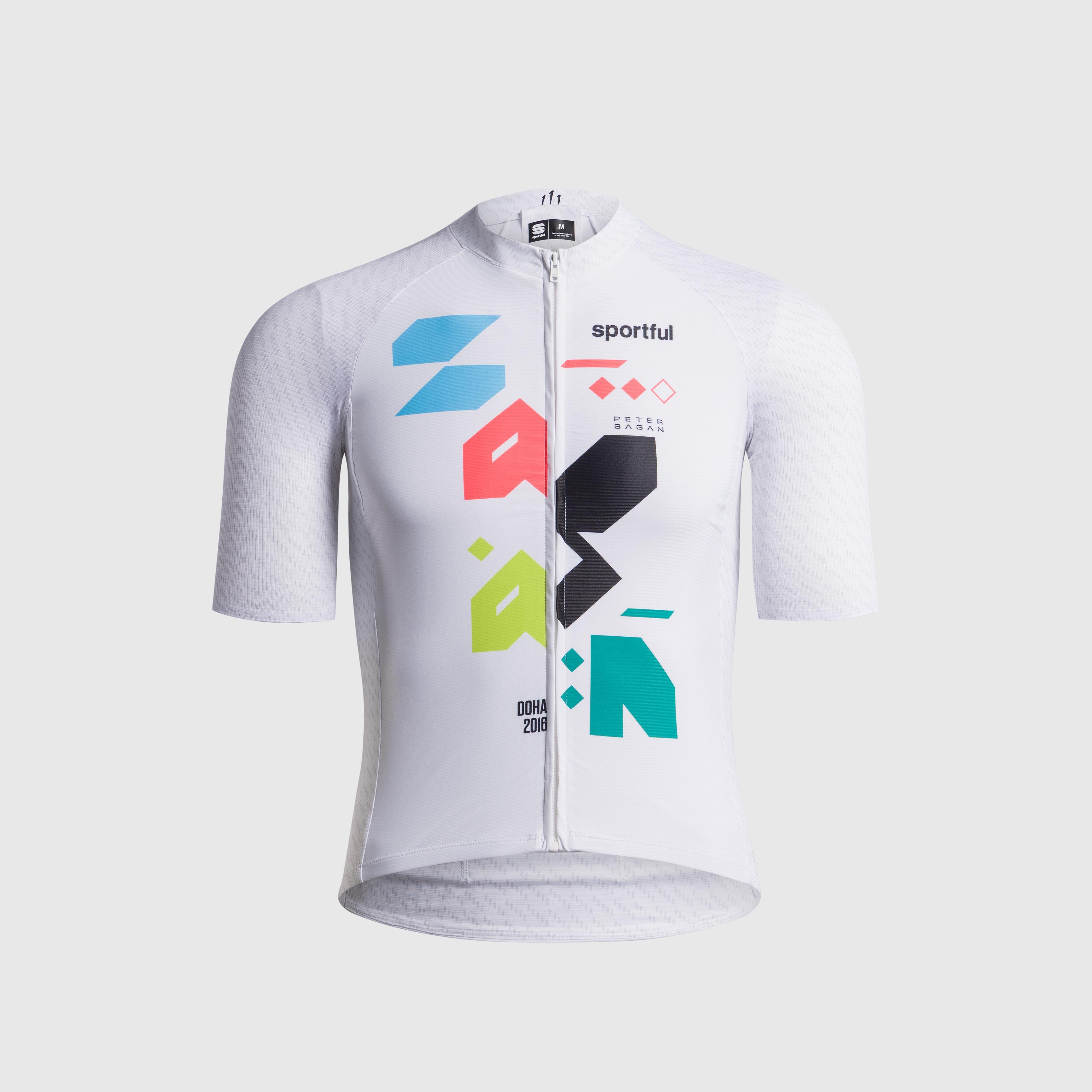 Sagan supernova jersey - white - sagan 10th anniversary - sportful