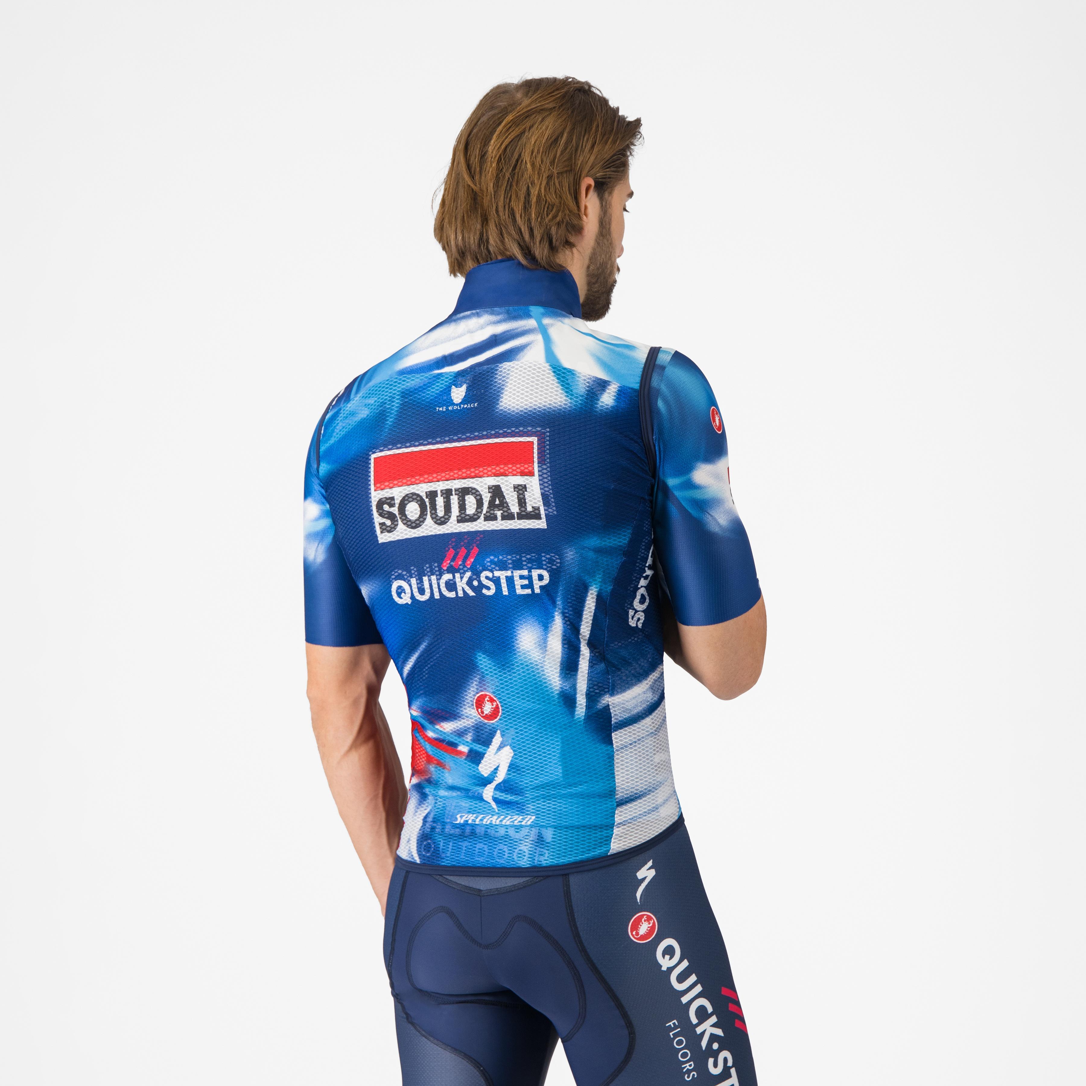 Pro light wind vest - score/blue-red - castelli