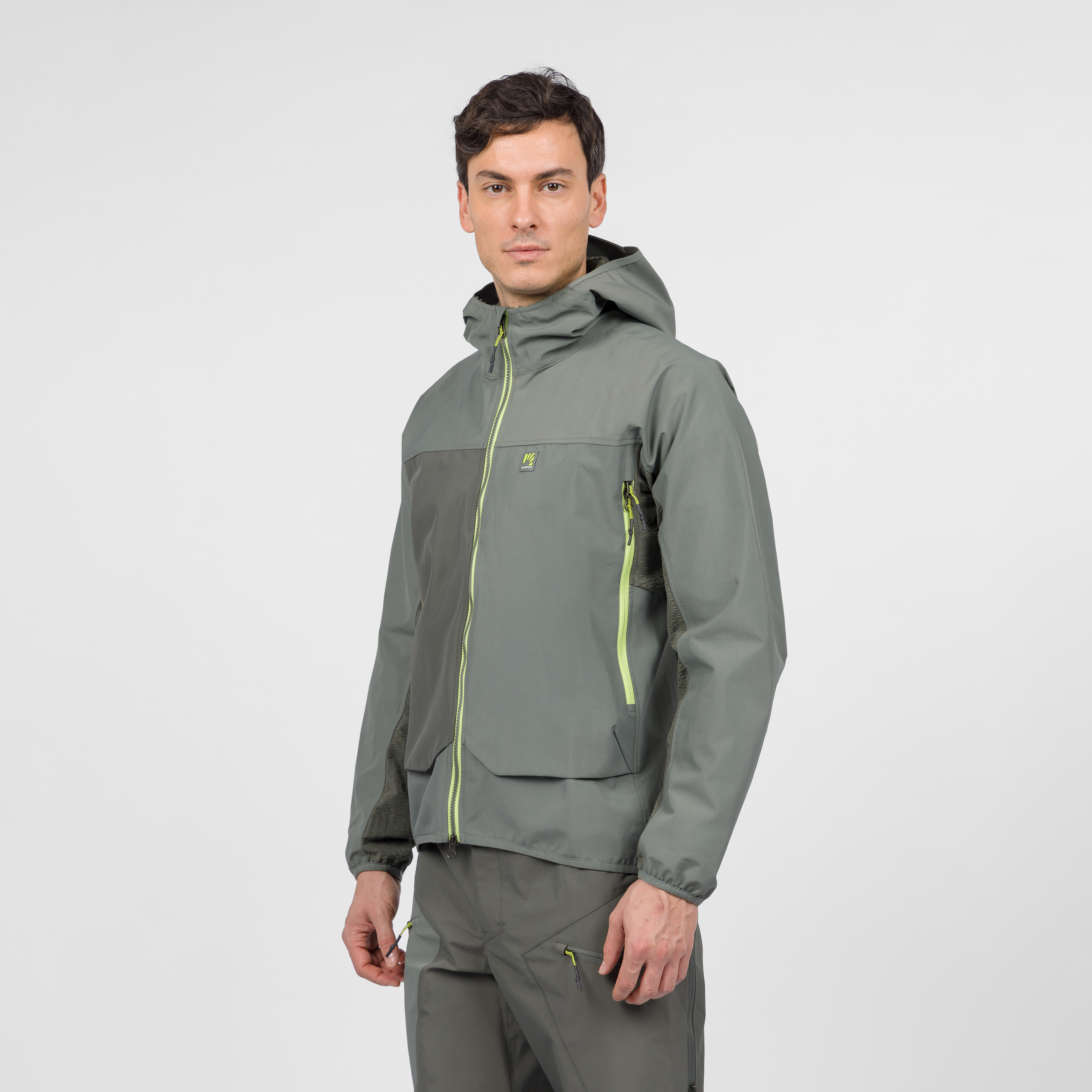 Pizzo bianco evo jacket - castor/kambaba - karpos