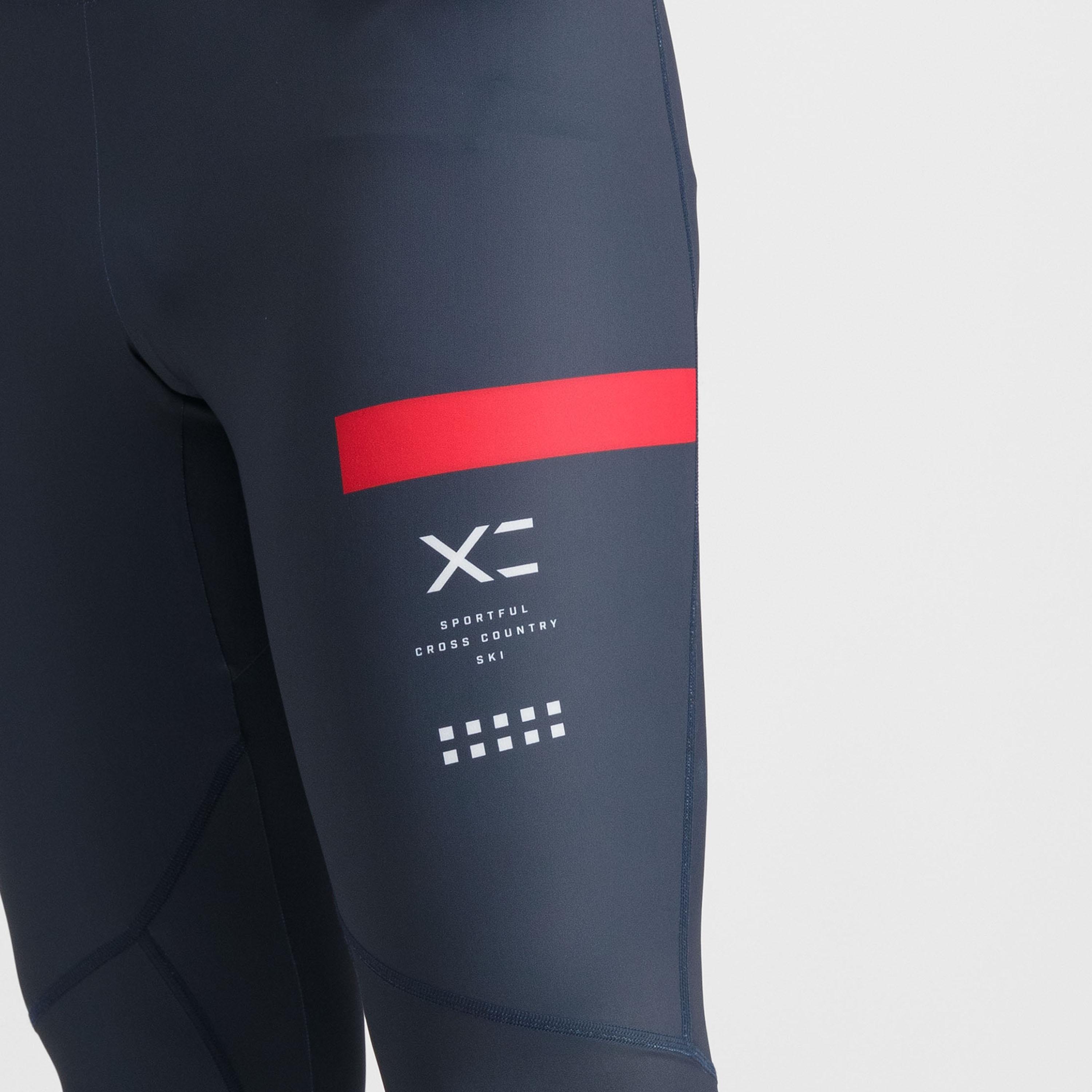 Squadra tight - galaxy blue/tango red - sportful