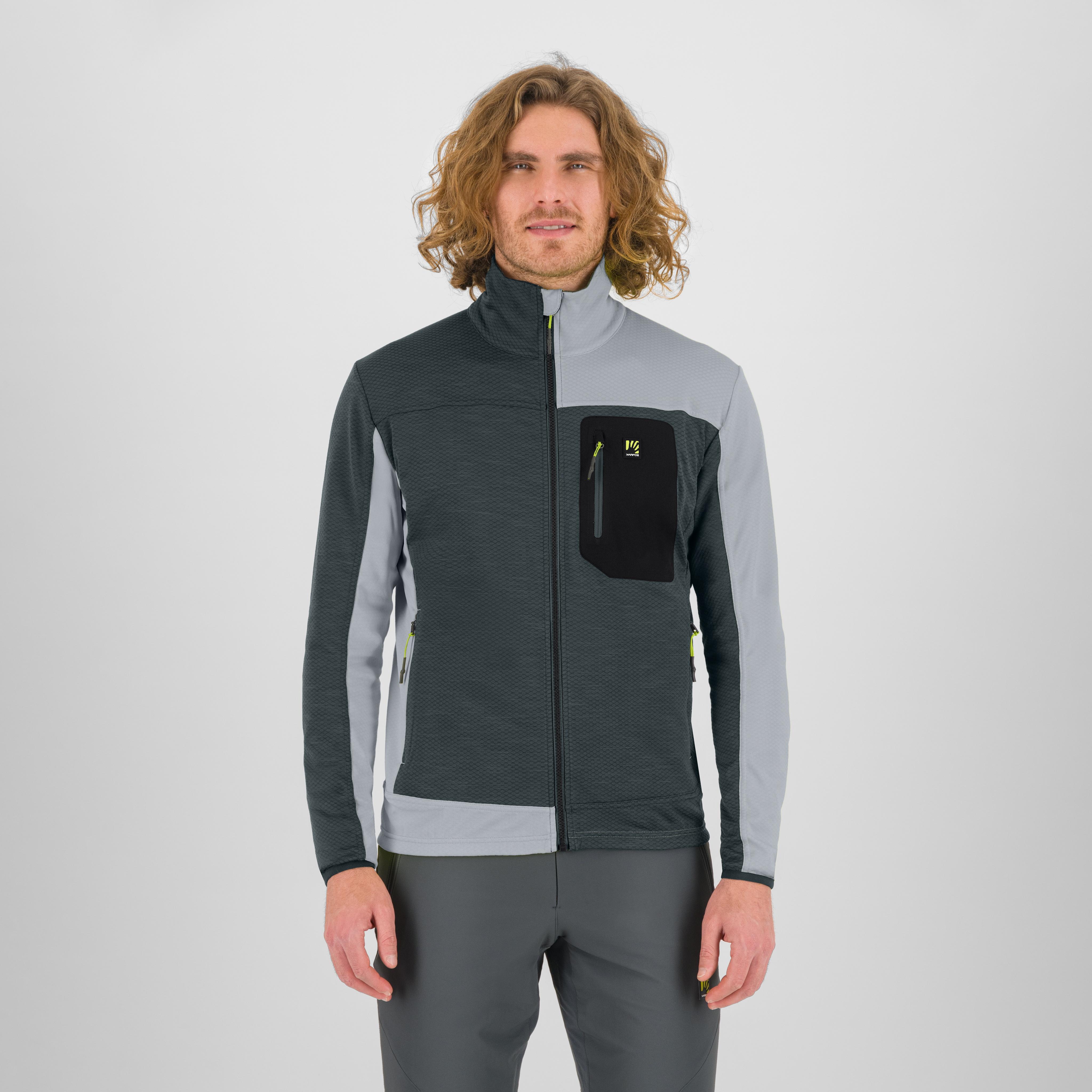Cherz fleece - woodl.gray/micro chip - karpos