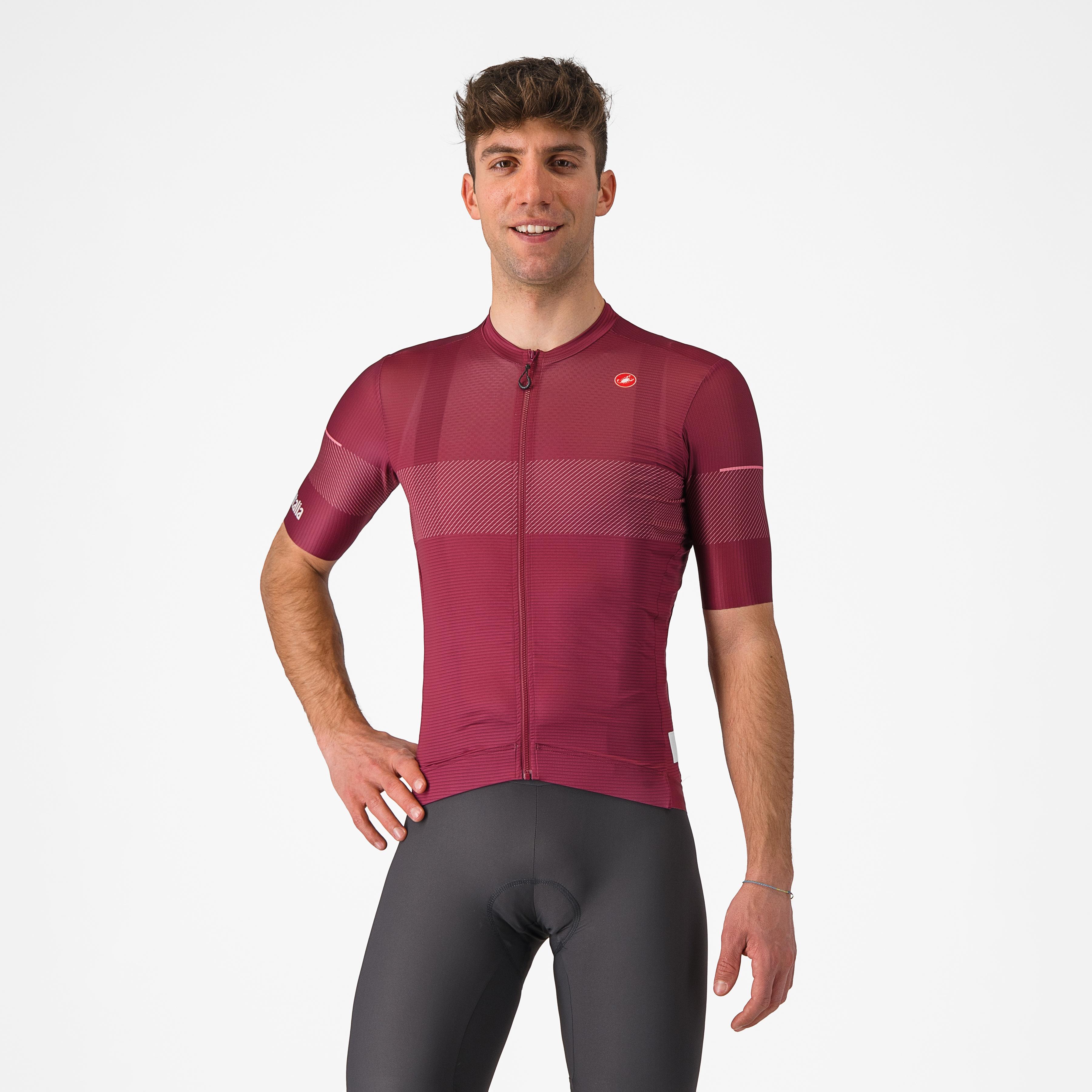 #giro trofeo jersey - granata - castelli