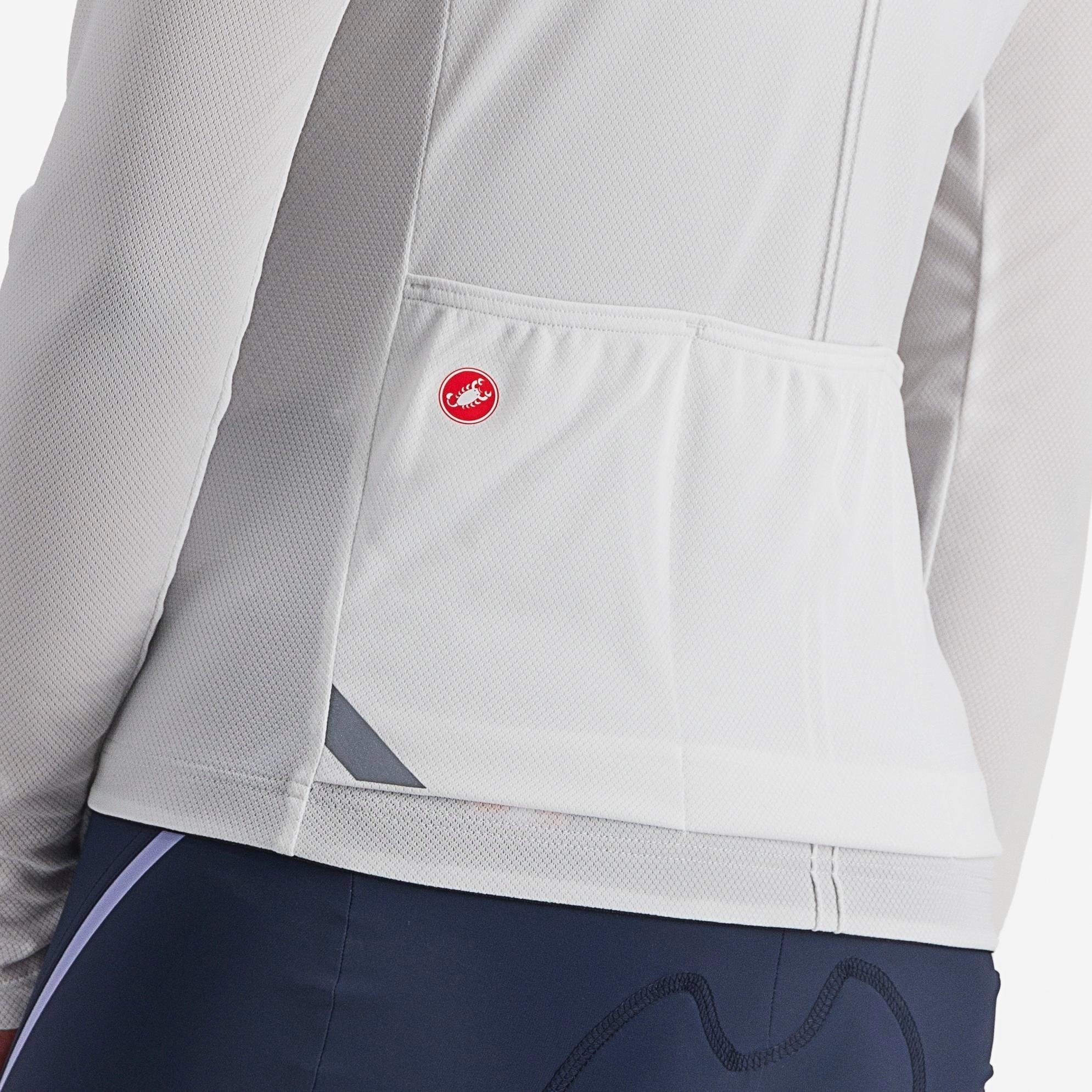 Anima 4 long sleeve jersey - ivory - castelli