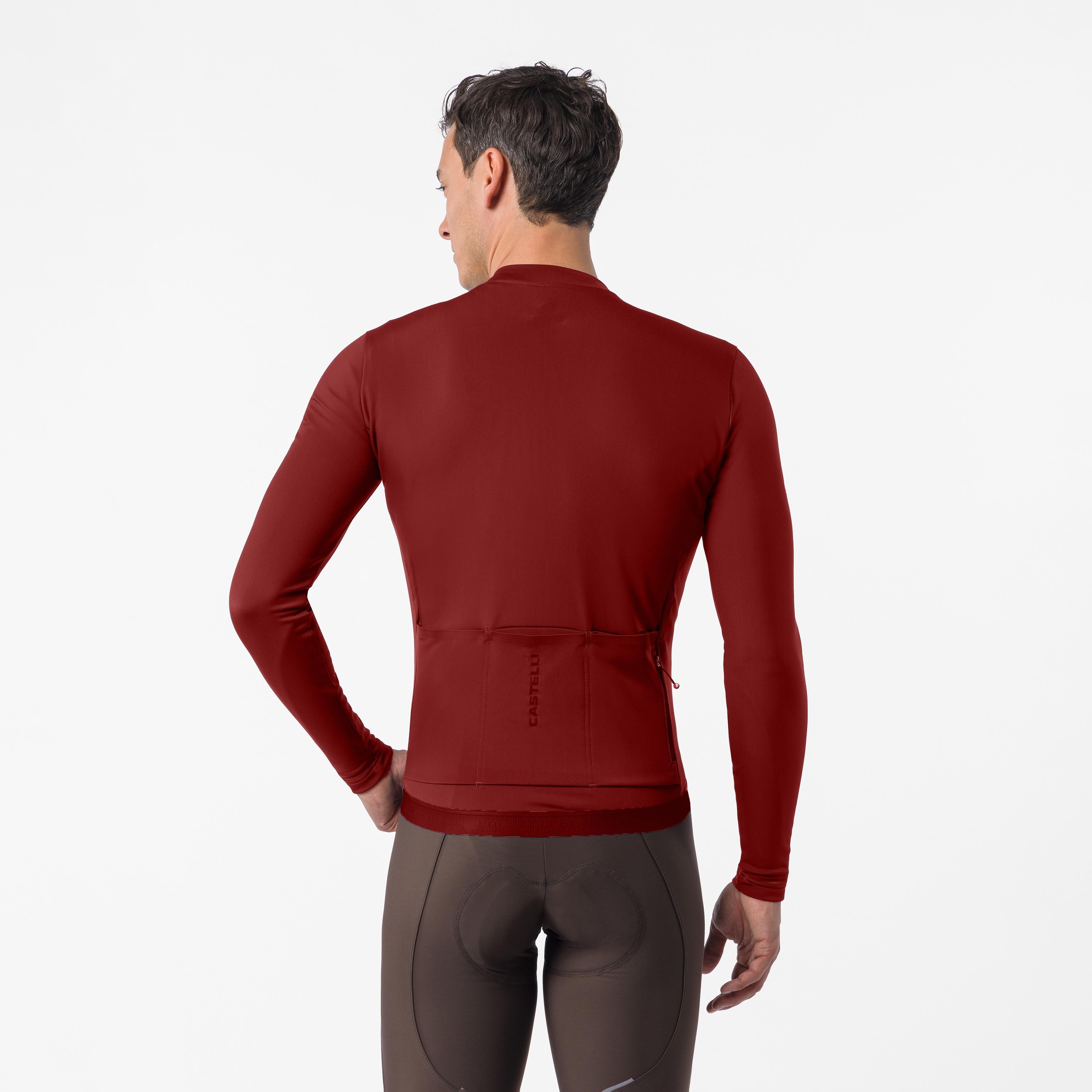 Espresso thermal 2 jersey - garnet - castelli