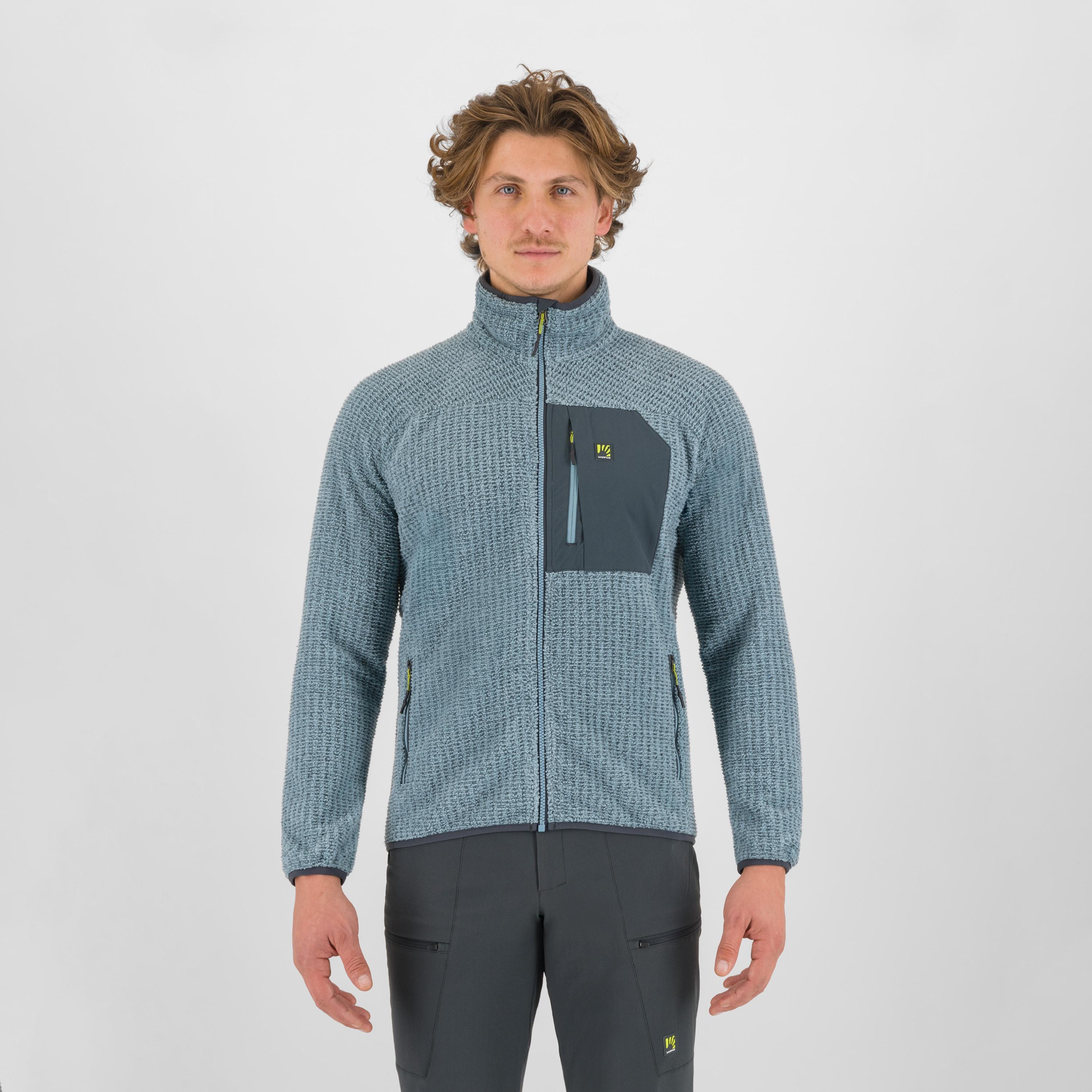Rocchetta evo fleece - smoke blue/woodl.gray - karpos