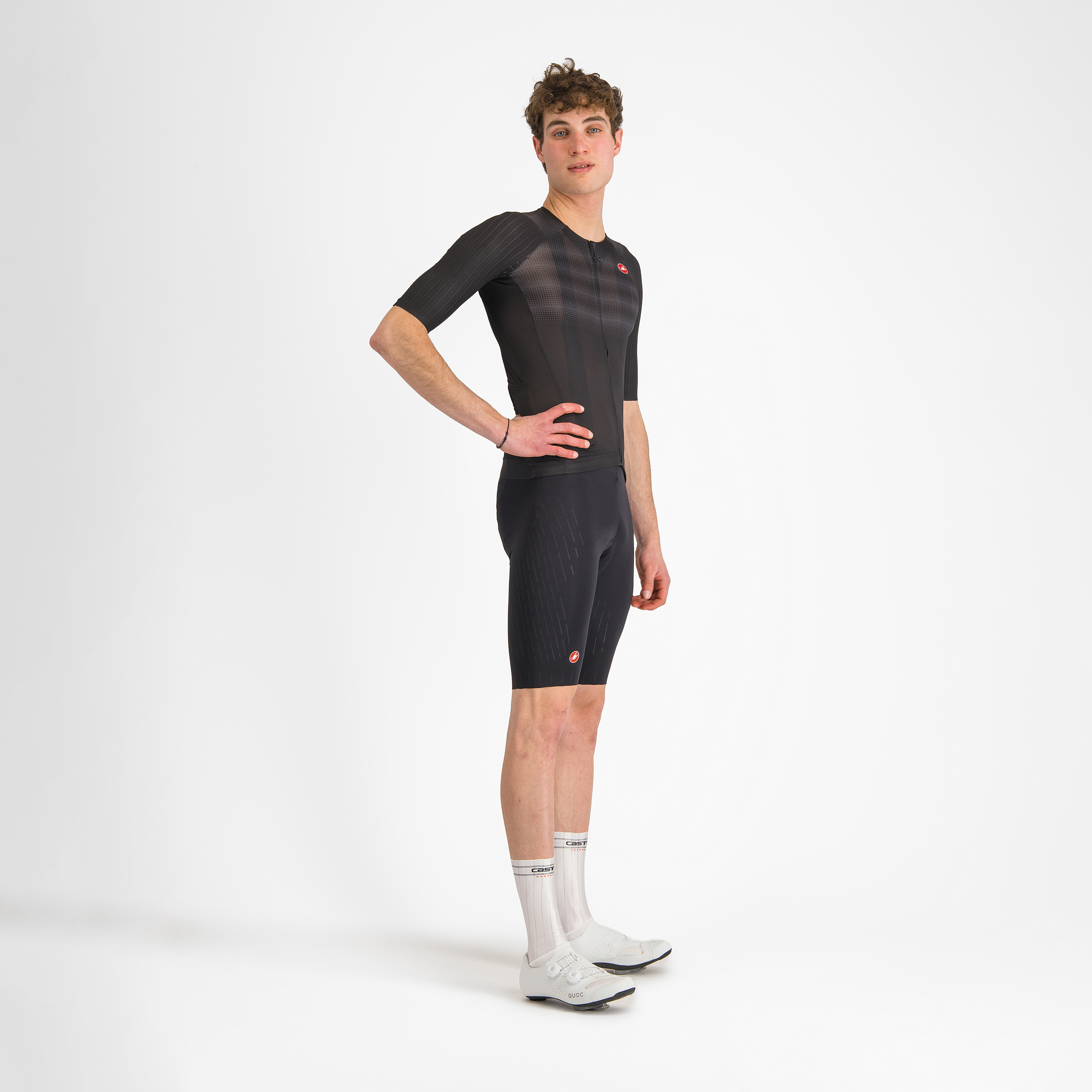 Free aero race s bibshort - black - castelli