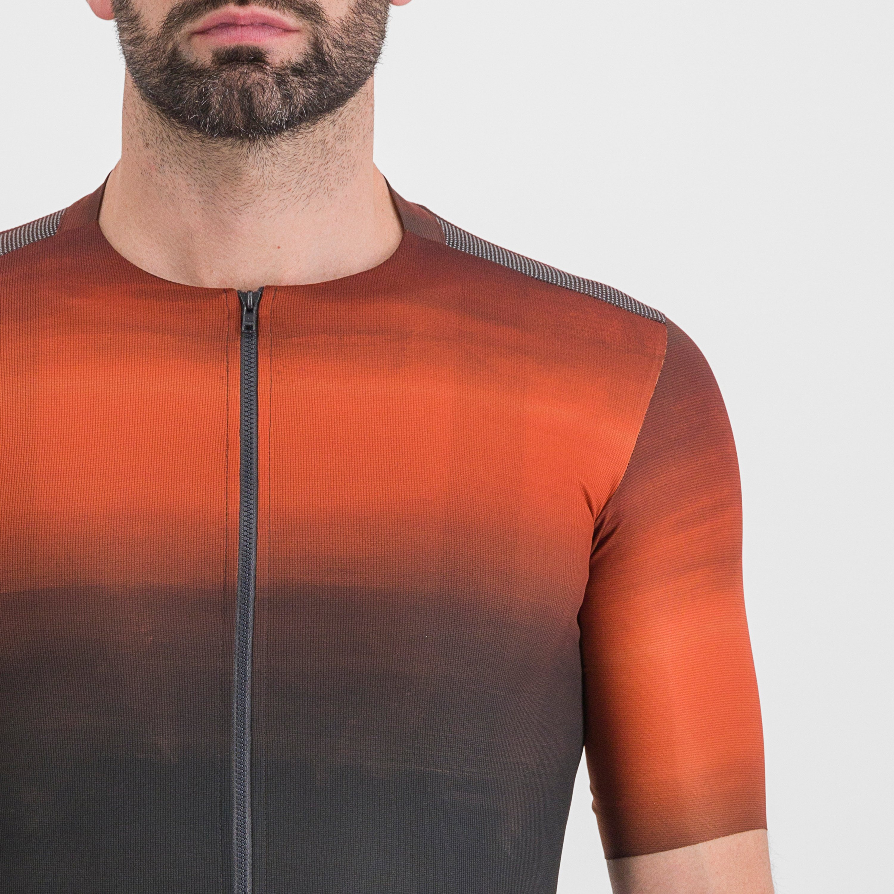 Flow supergiara jersey - hucklberry light red - sportful