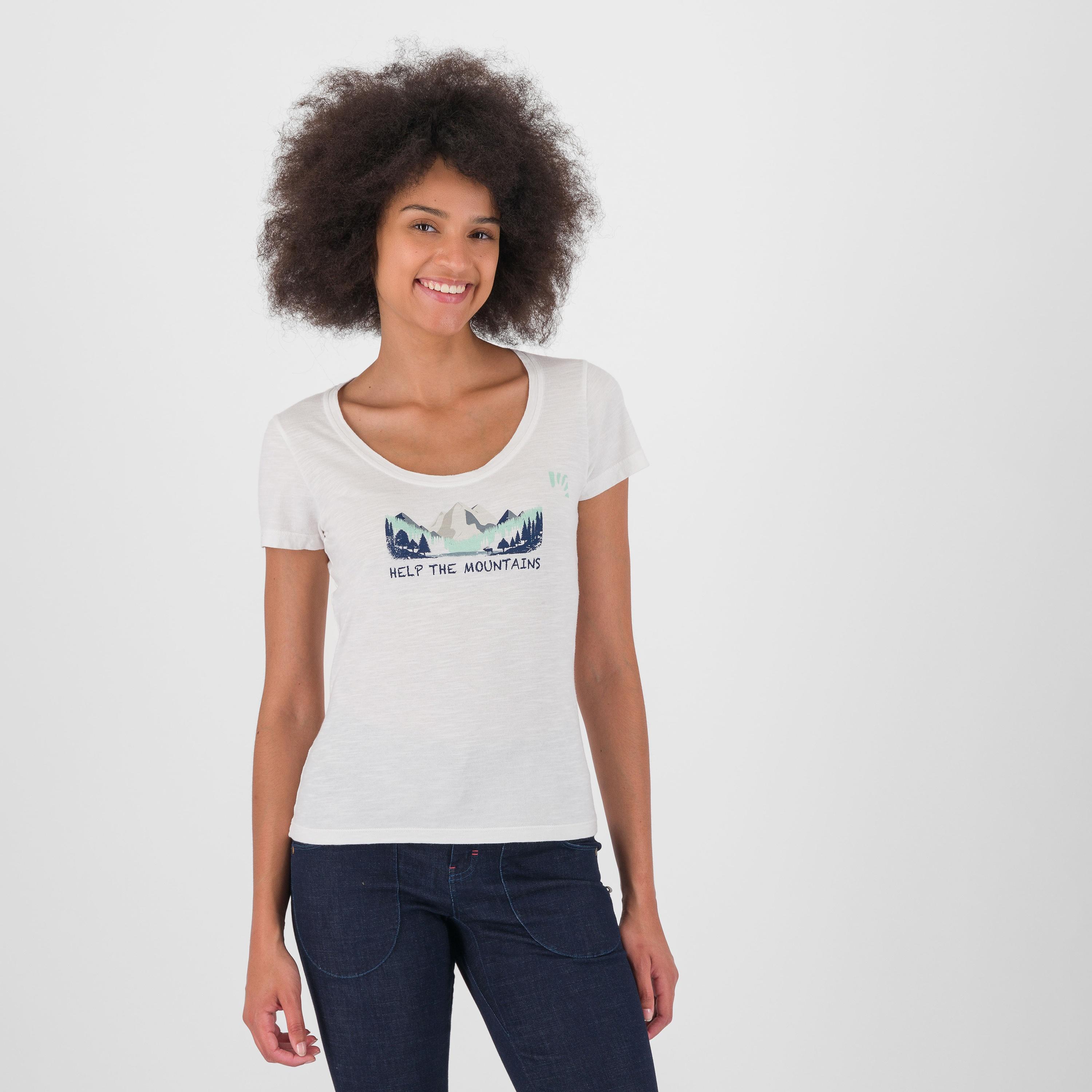 Ambretta w t-shirt - white - karpos