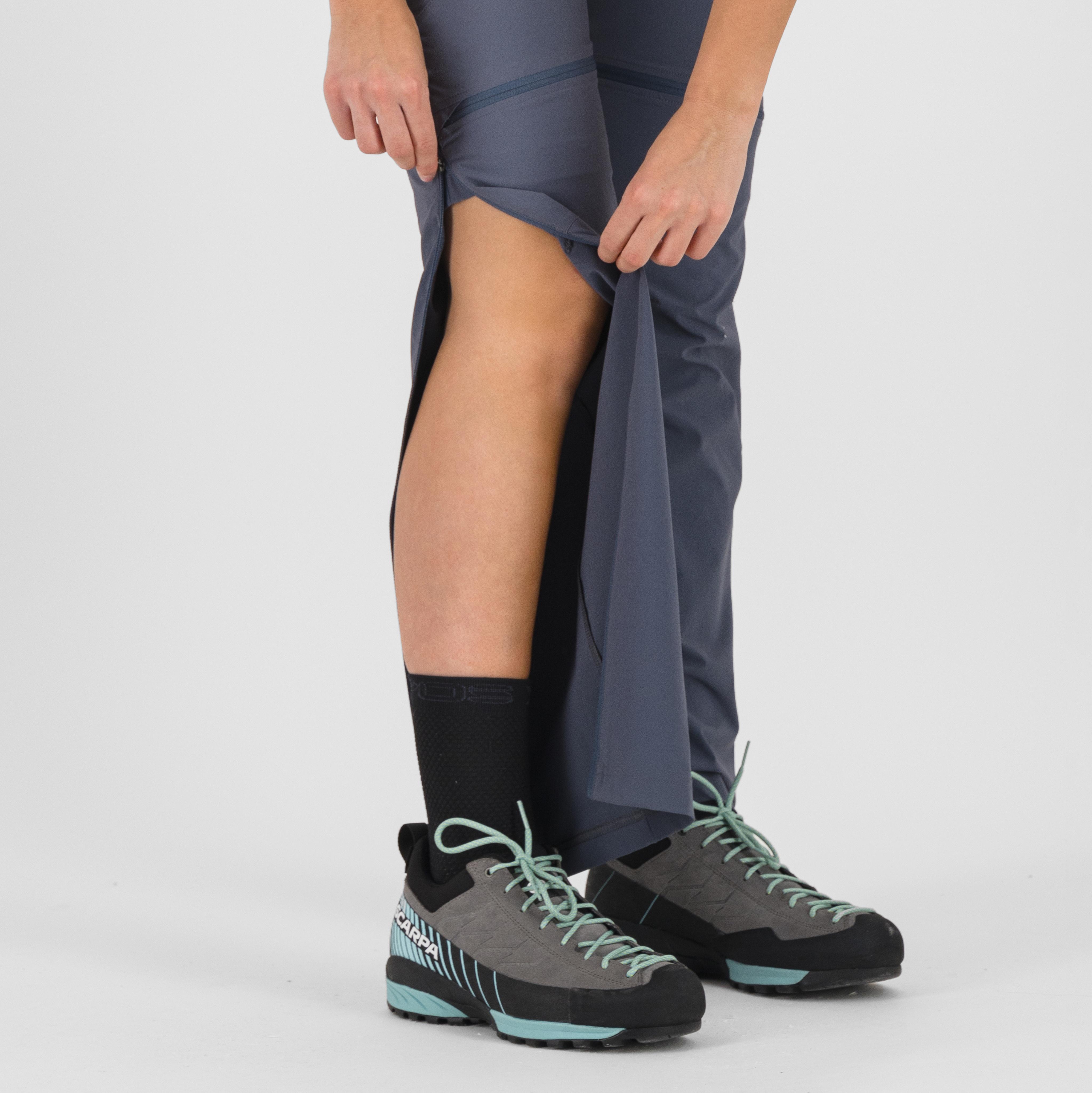 Bosconero w zip-off pants - ombre blue - karpos