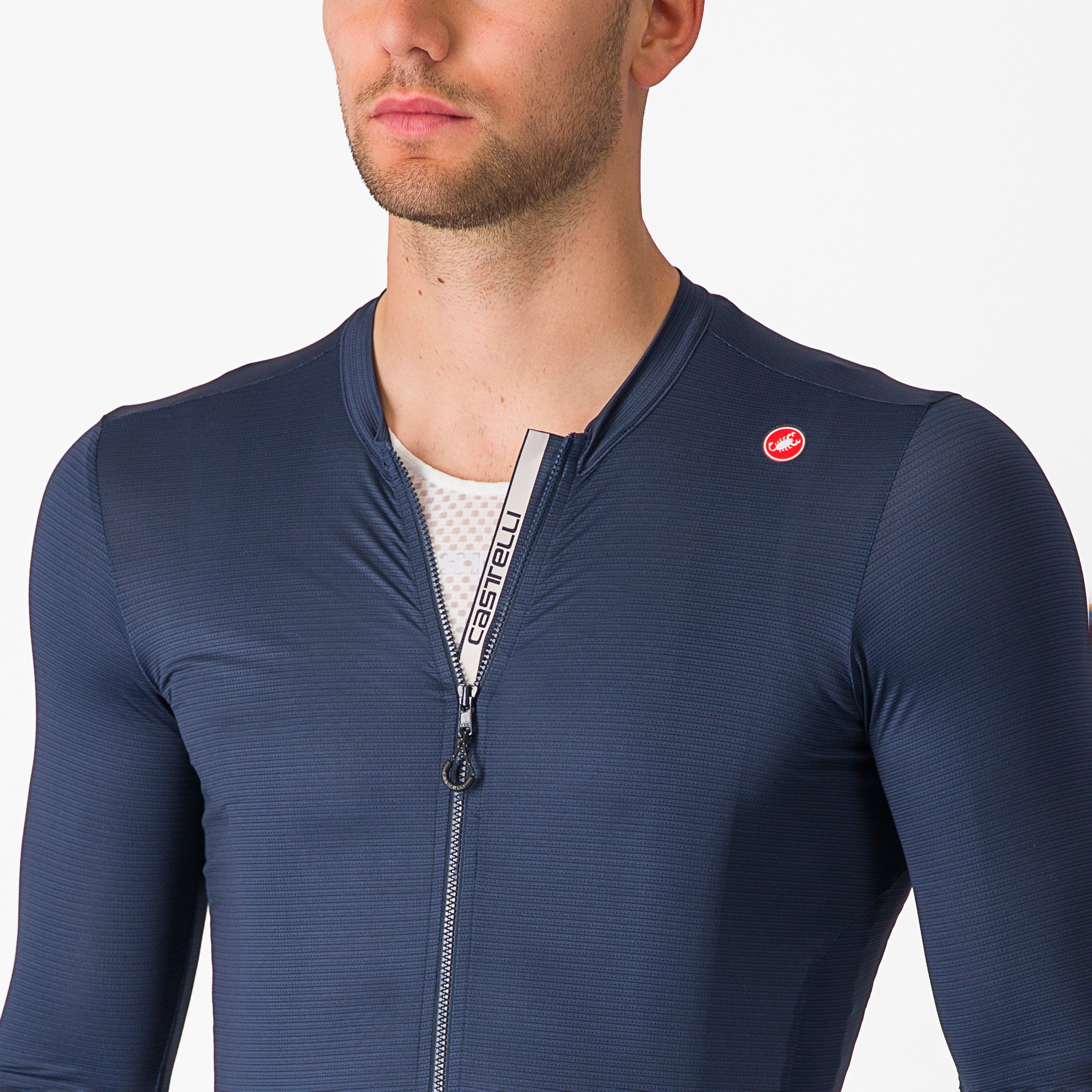 Espresso ls jersey - belgian blue/silver moon - castelli